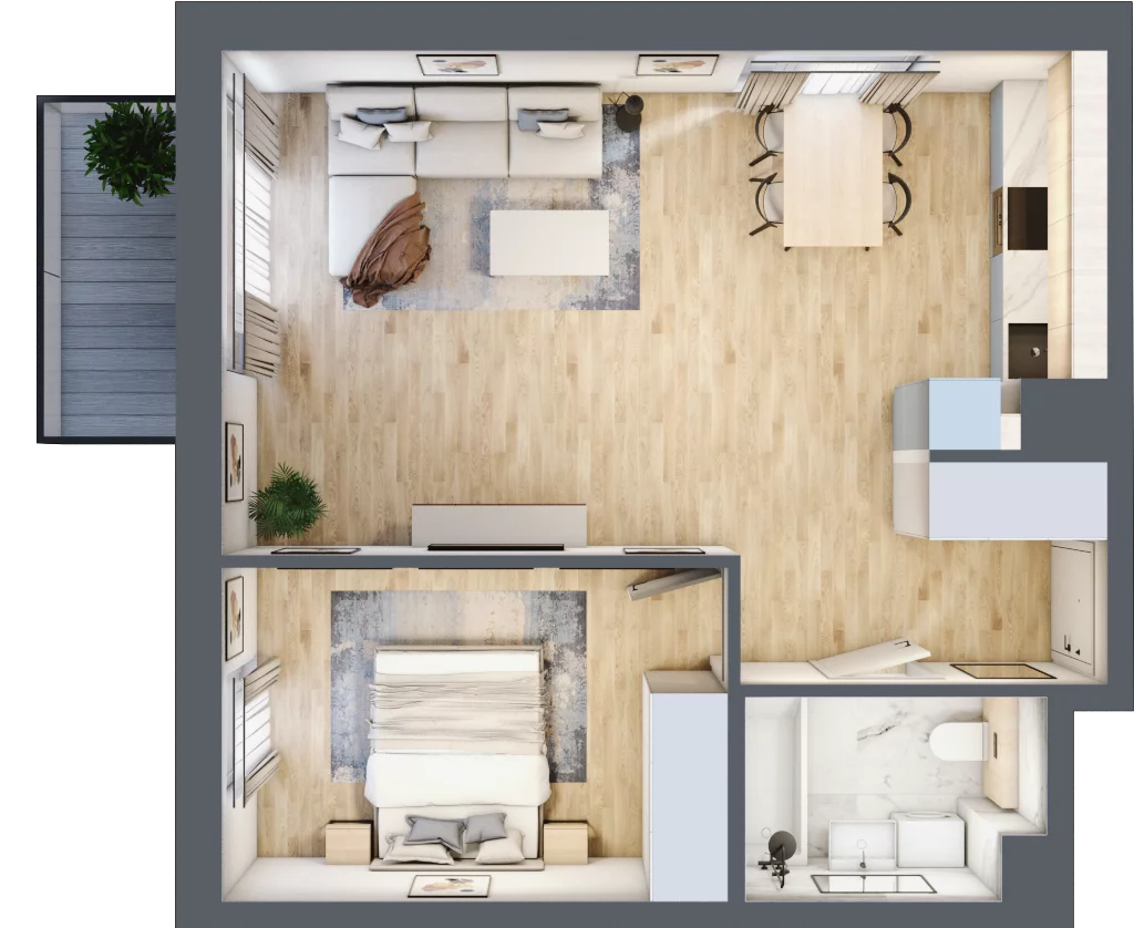 2 pokoje, mieszkanie 50,60 m², piętro 4, oferta nr C/161, Kijowska 17, Warszawa, Praga Północ, Szmulki, ul. Kijowska 17