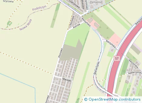 Lokalizacja inwestycji Zielona Polana Etap 6