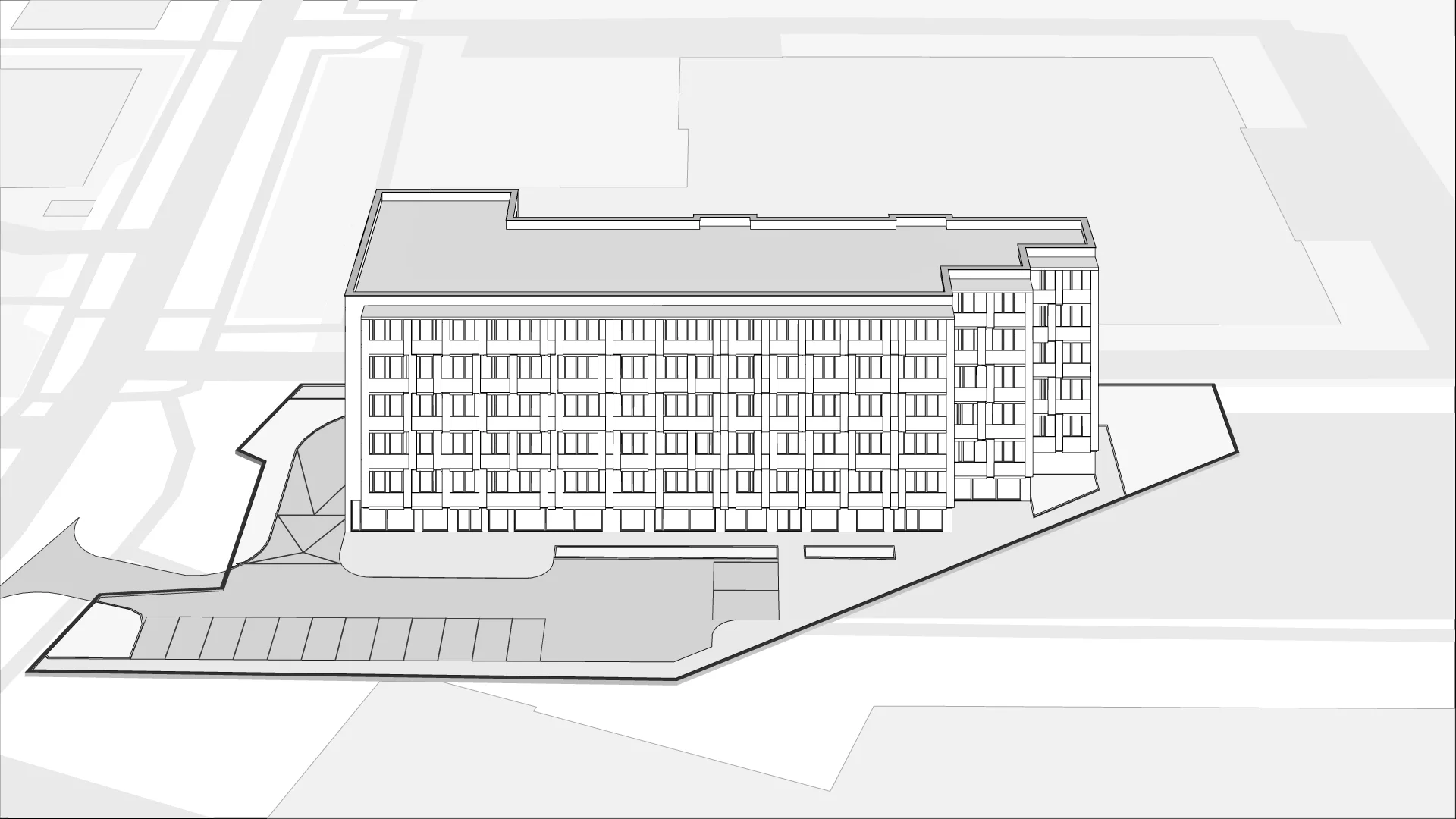 Wirtualna makieta 3D mieszkania 30.6 m², A3