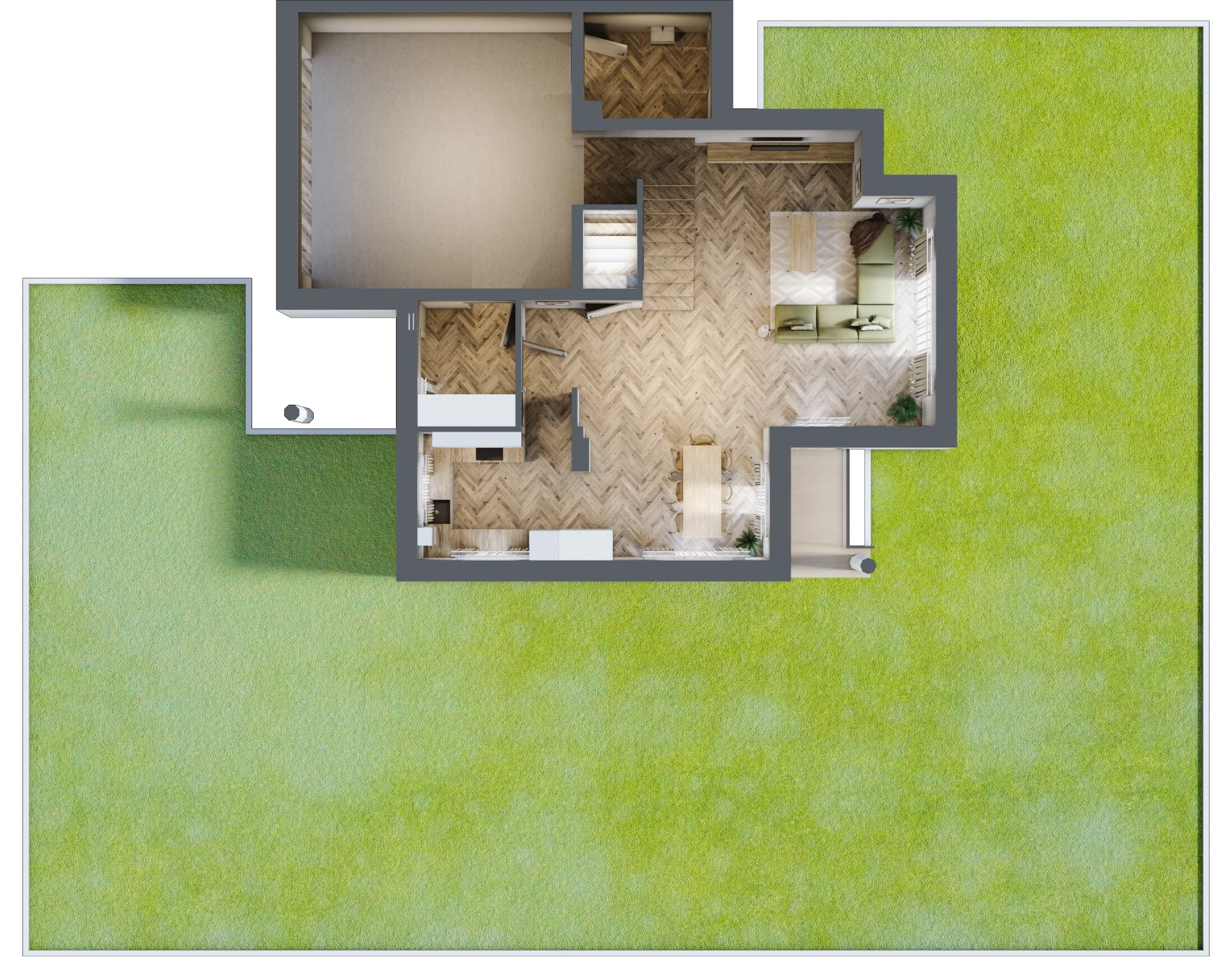 Dom i rezydencja 173,20 m², oferta nr M.1.1, Konstancin Riverside House, Chylice, ul. Nadrzeczna 24