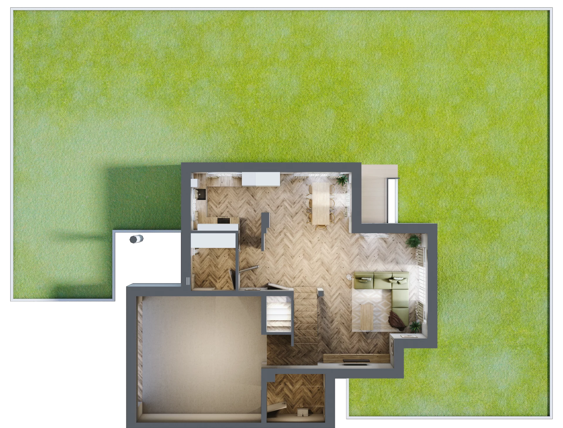 Dom 173,20 m², oferta nr M.1.2, Konstancin Riverside House, Chylice, ul. Nadrzeczna 24