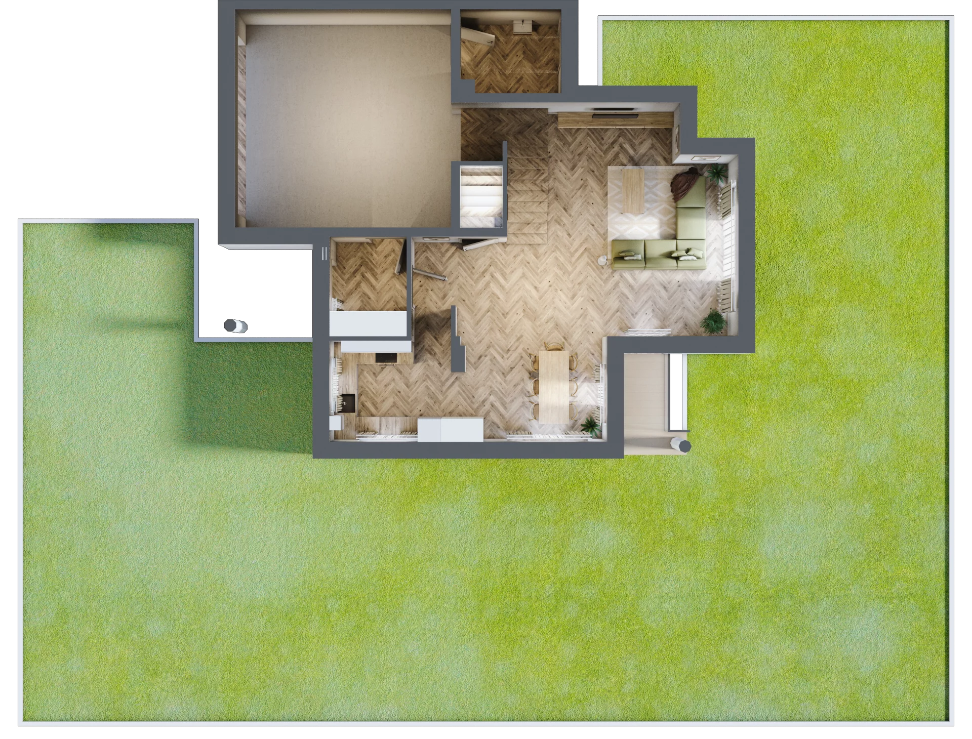 Dom 173,20 m², oferta nr M.2.1, Konstancin Riverside House, Chylice, ul. Nadrzeczna 24