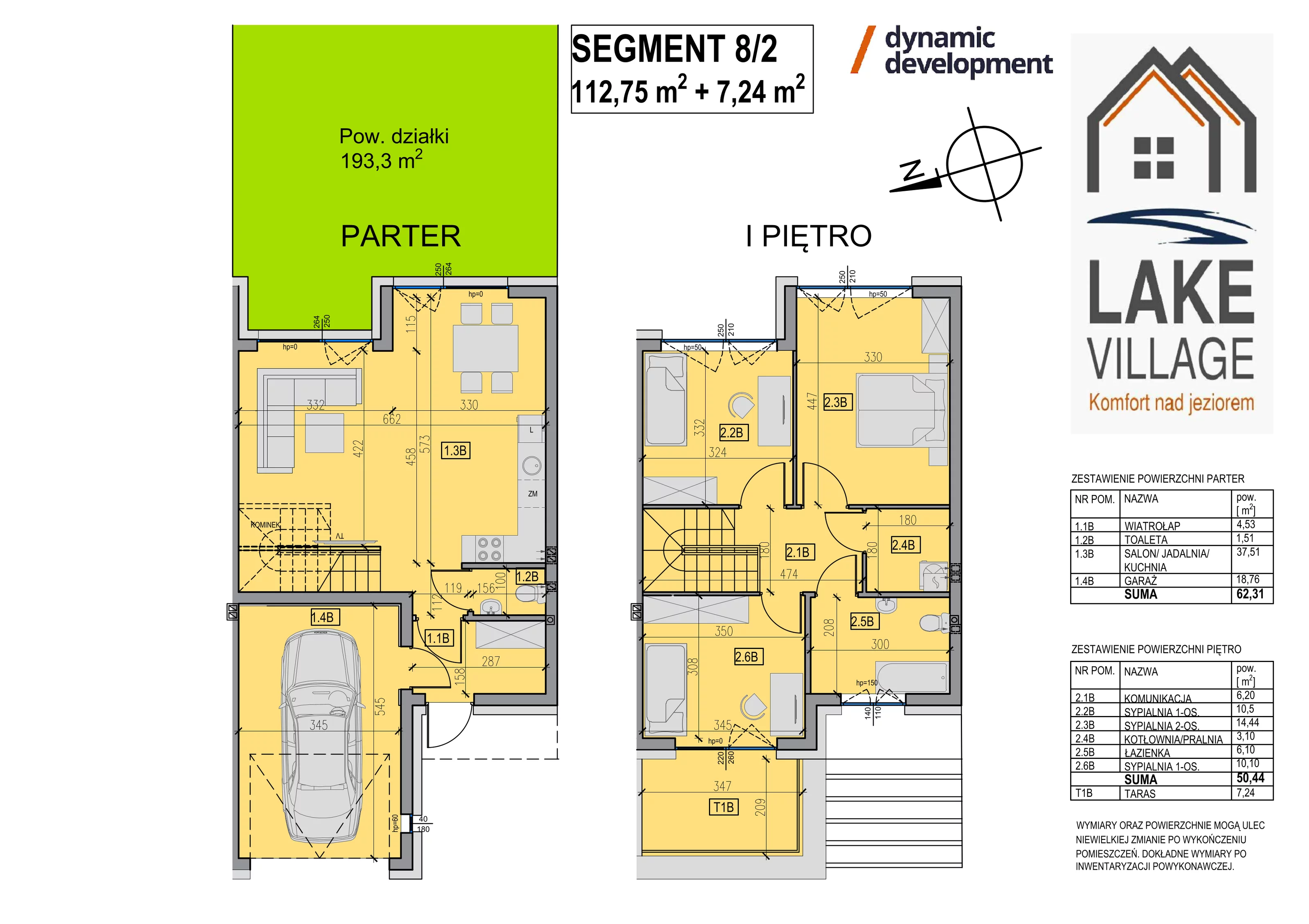Dom 112,00 m², oferta nr D8/2, Lake Village Etap IV, Nowa Wola, ul. Malwy 4-12