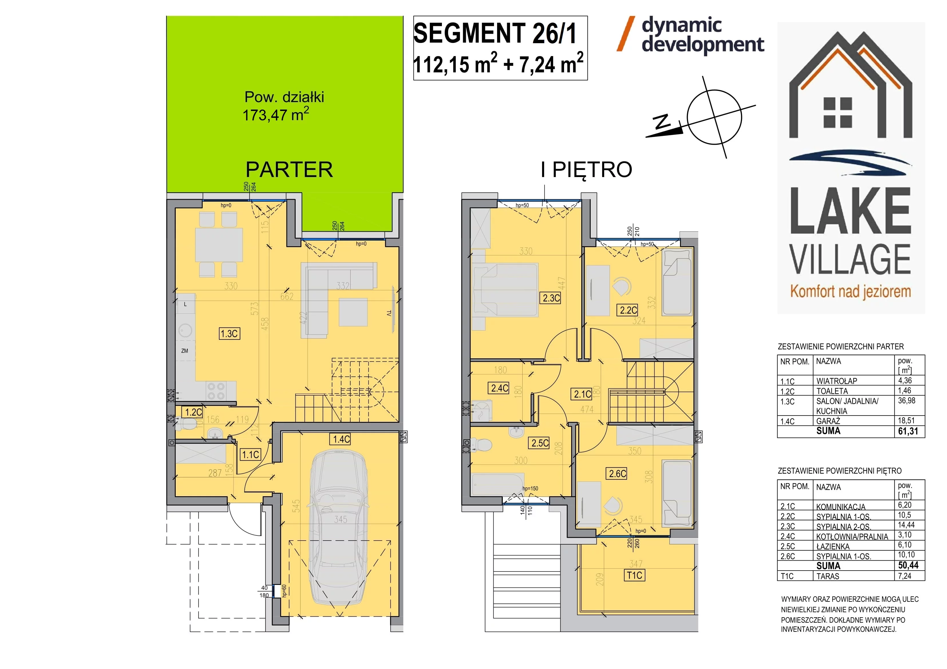 Dom 112,00 m², oferta nr D26/1, Lake Village Etap V, Nowa Wola, ul. Malwy 18-32