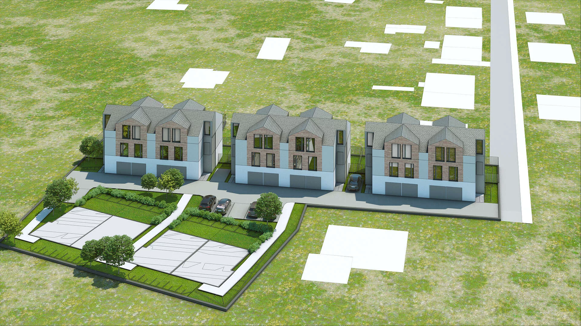 Wirtualna makieta 3D mieszkania 56.35 m², A2