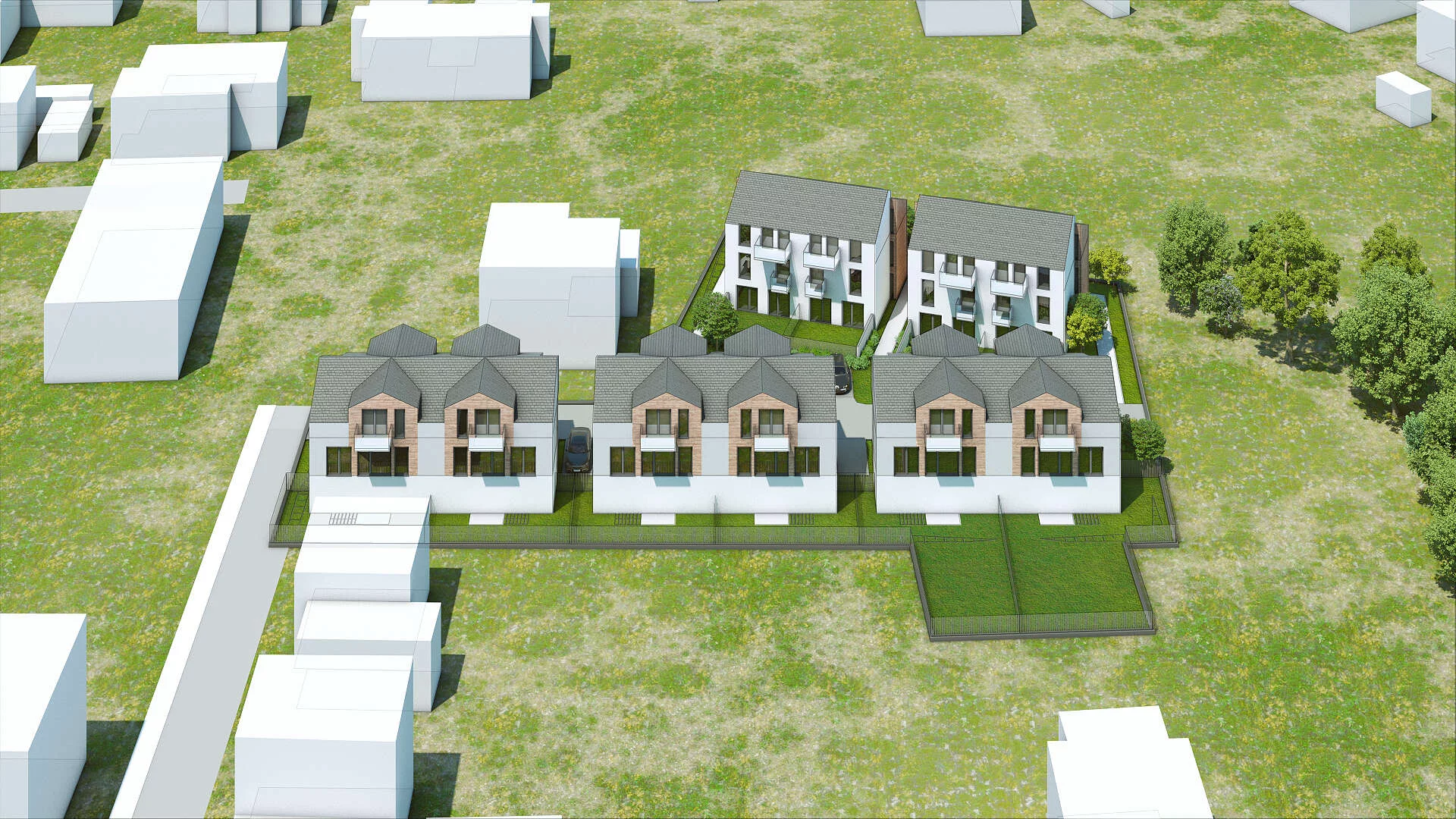 Wirtualna makieta 3D inwestycji Sowia