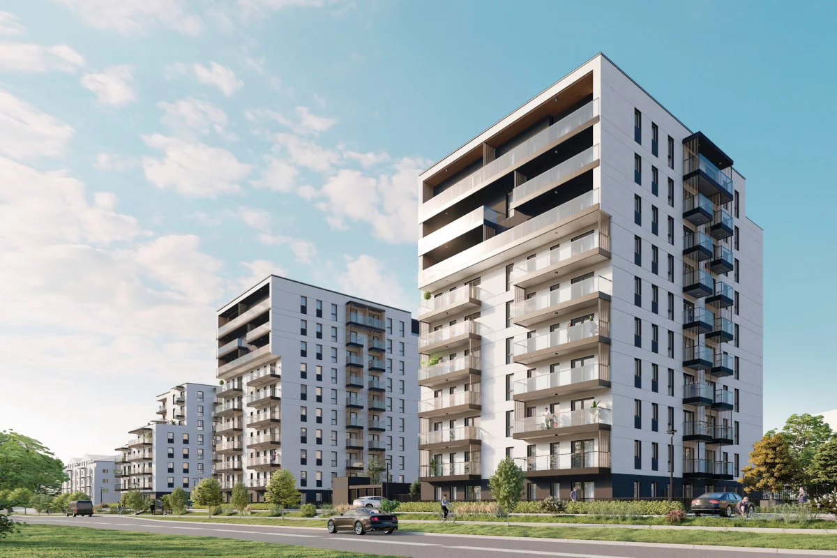 Apartamenty Widok etap II, nowe mieszkania, JHM DEVELOPMENT S.A., ul. Armii Krajowej 63, Widok, Skierniewice