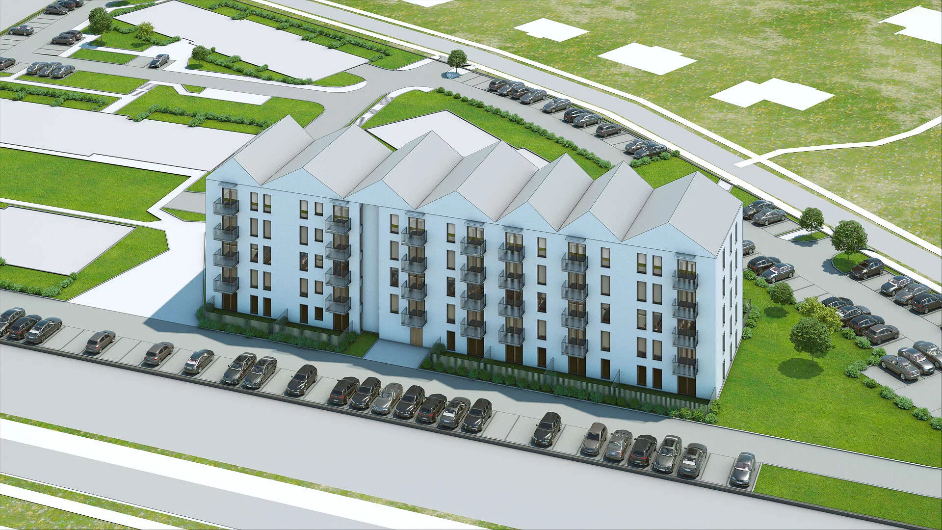 Wirtualna makieta 3D mieszkania 61.47 m², A.1.19