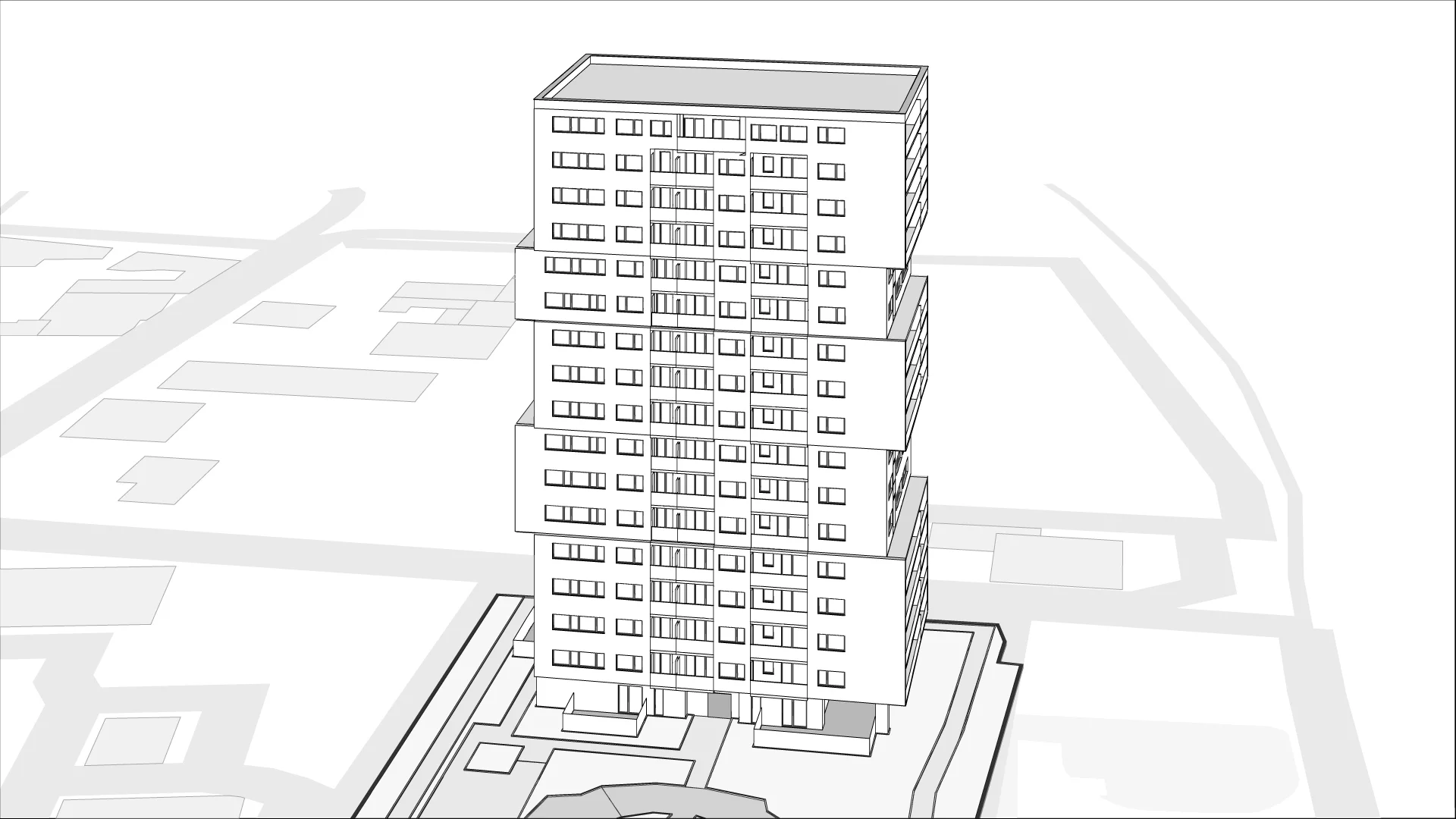 Wirtualna makieta 3D mieszkania 65.91 m², C.12.100