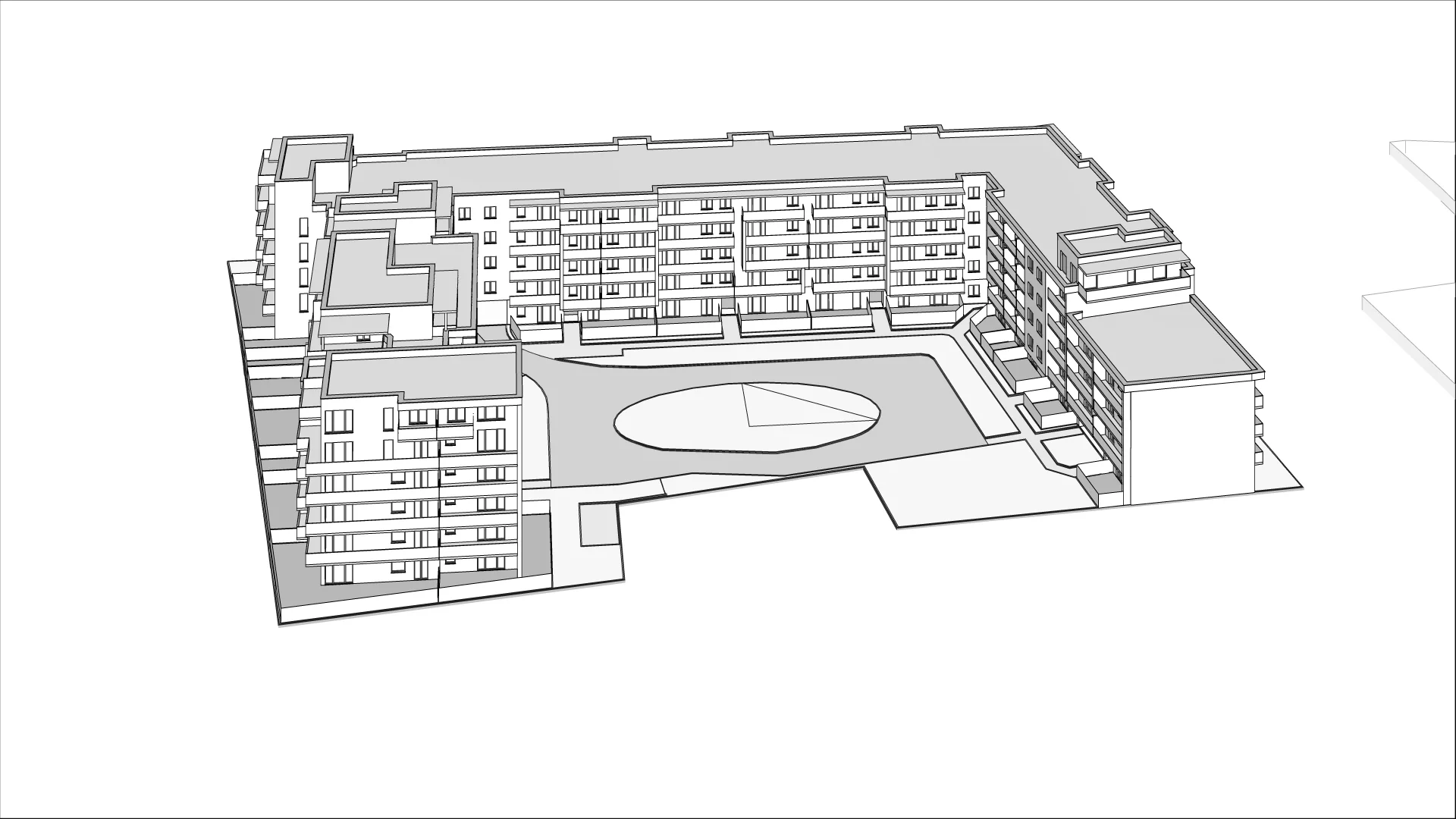 Wirtualna makieta 3D mieszkania 41.37 m², I.3.180