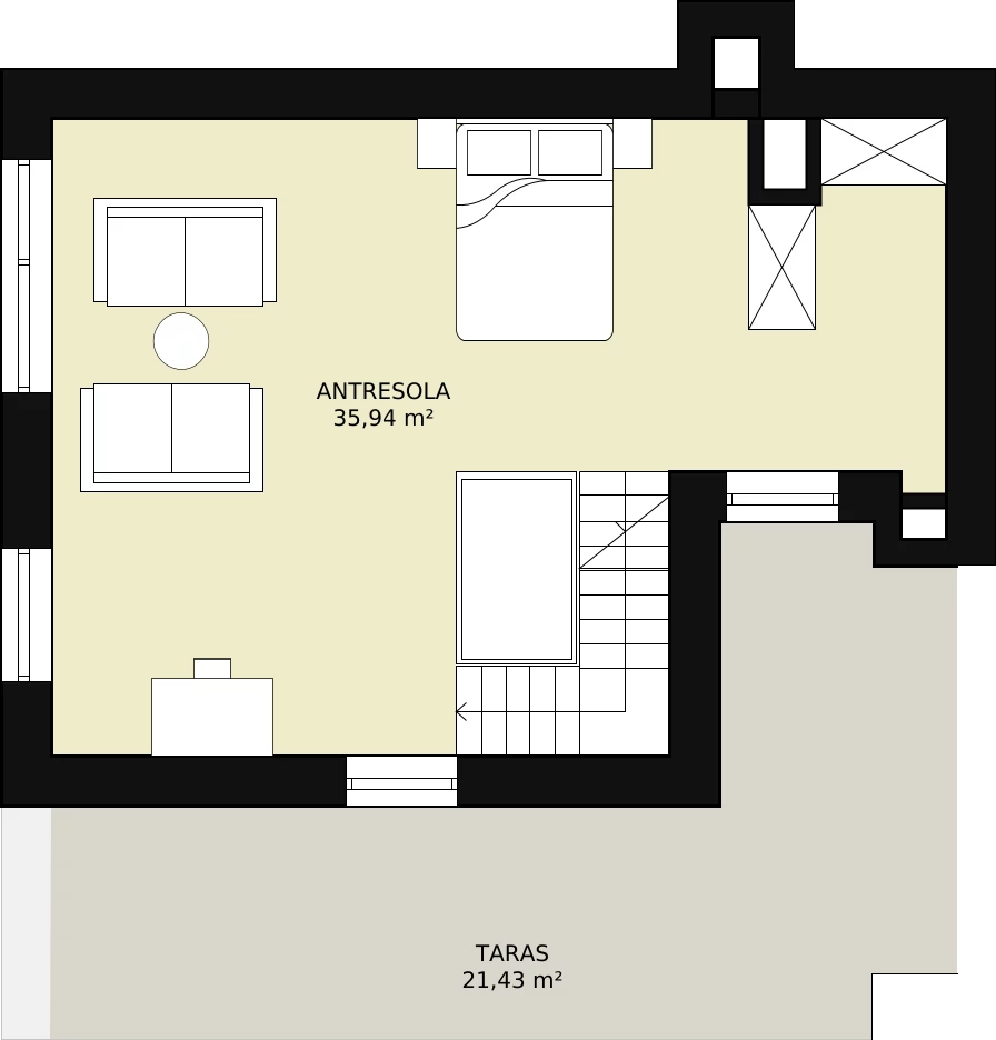 Mieszkanie 80,41 m², piętro 4, oferta nr 38, Apartamenty Mikusińskiego, Katowice, Wełnowiec-Józefowiec, ul. prof. Mikusińskiego / Józefowska