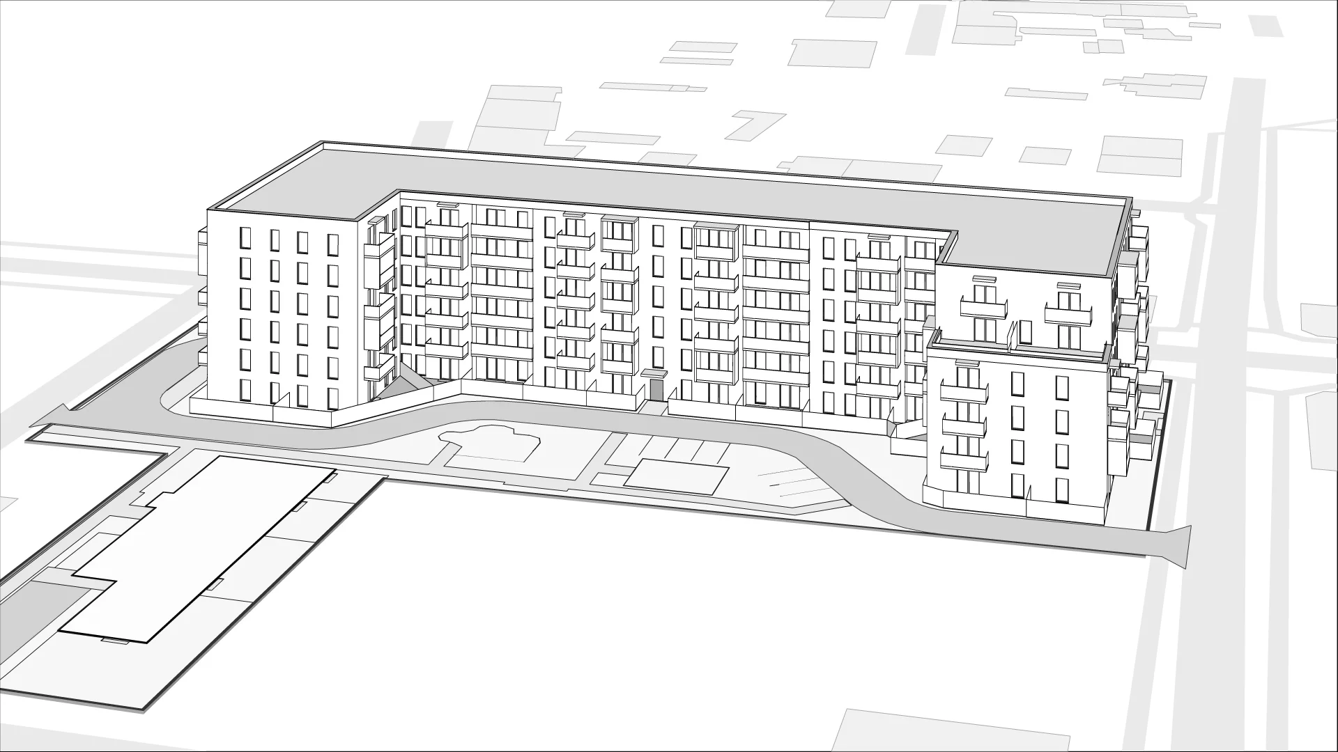 Wirtualna makieta 3D mieszkania 62.37 m², A.A.0.2