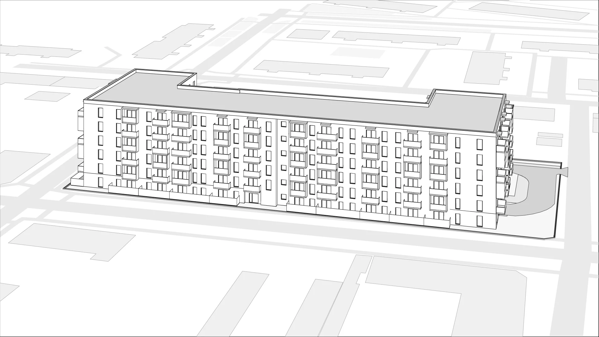 Wirtualna makieta 3D mieszkania 67.03 m², A.B.4.102