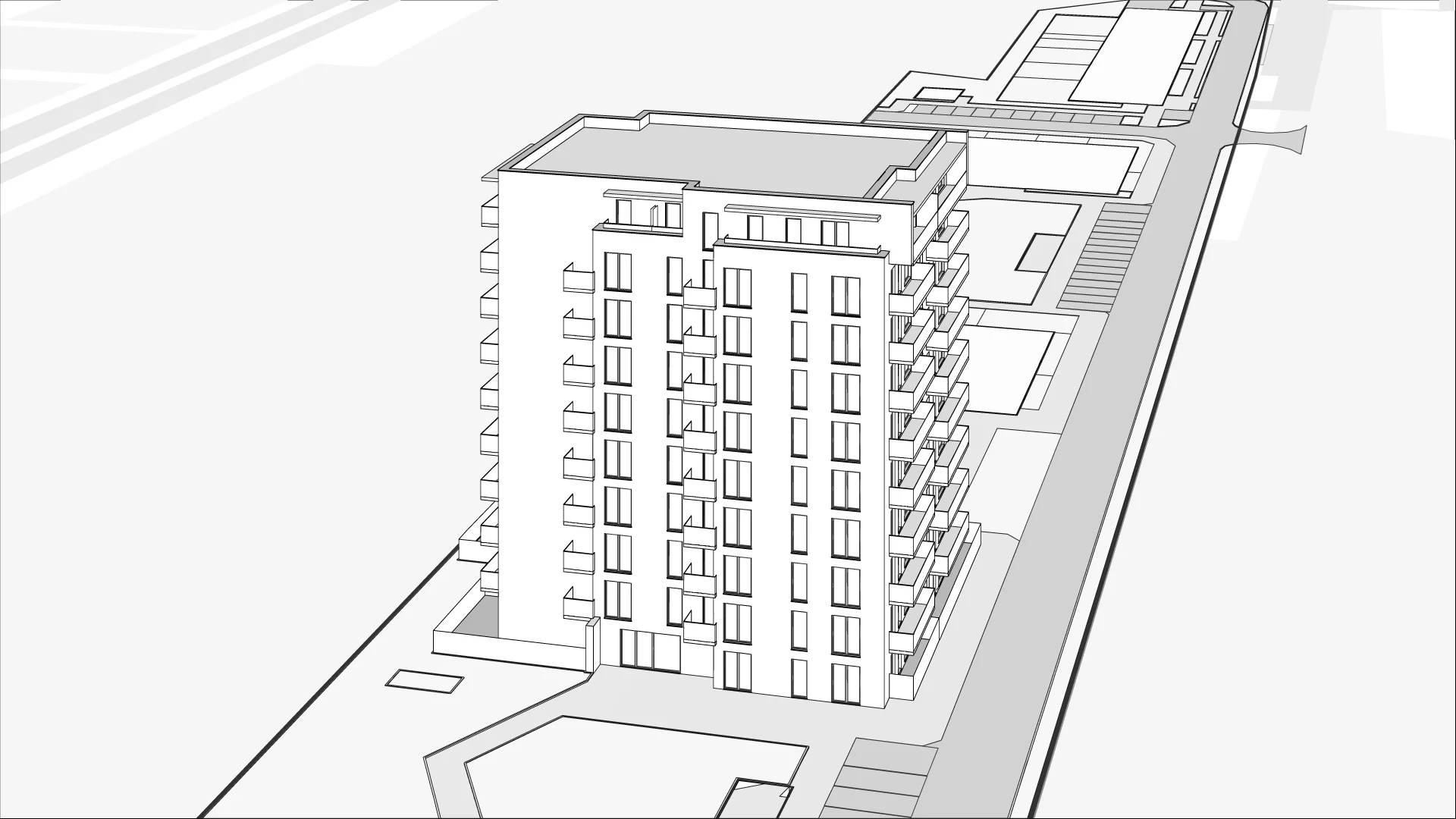 Wirtualna makieta 3D mieszkania 36.81 m², B.6.58