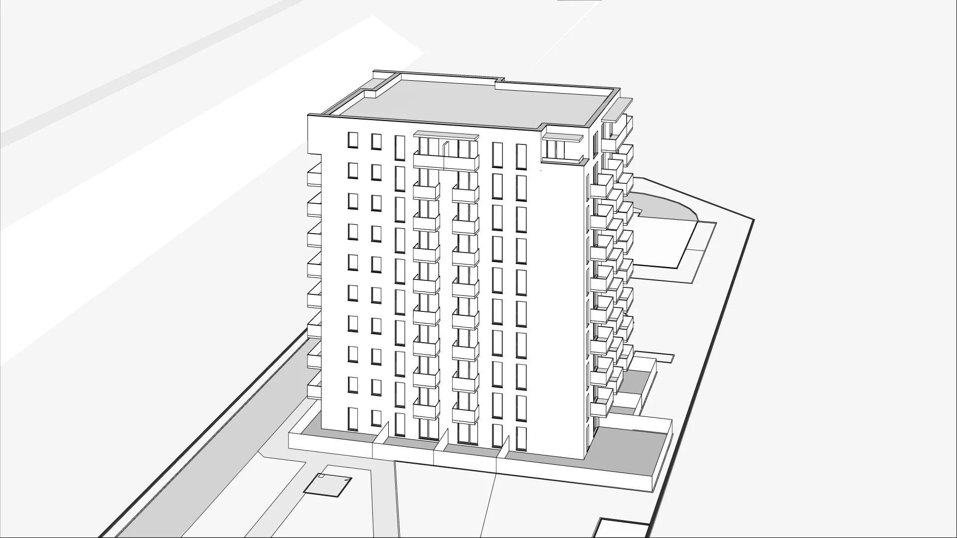 Wirtualna makieta 3D mieszkania 90.7 m², B.9.83