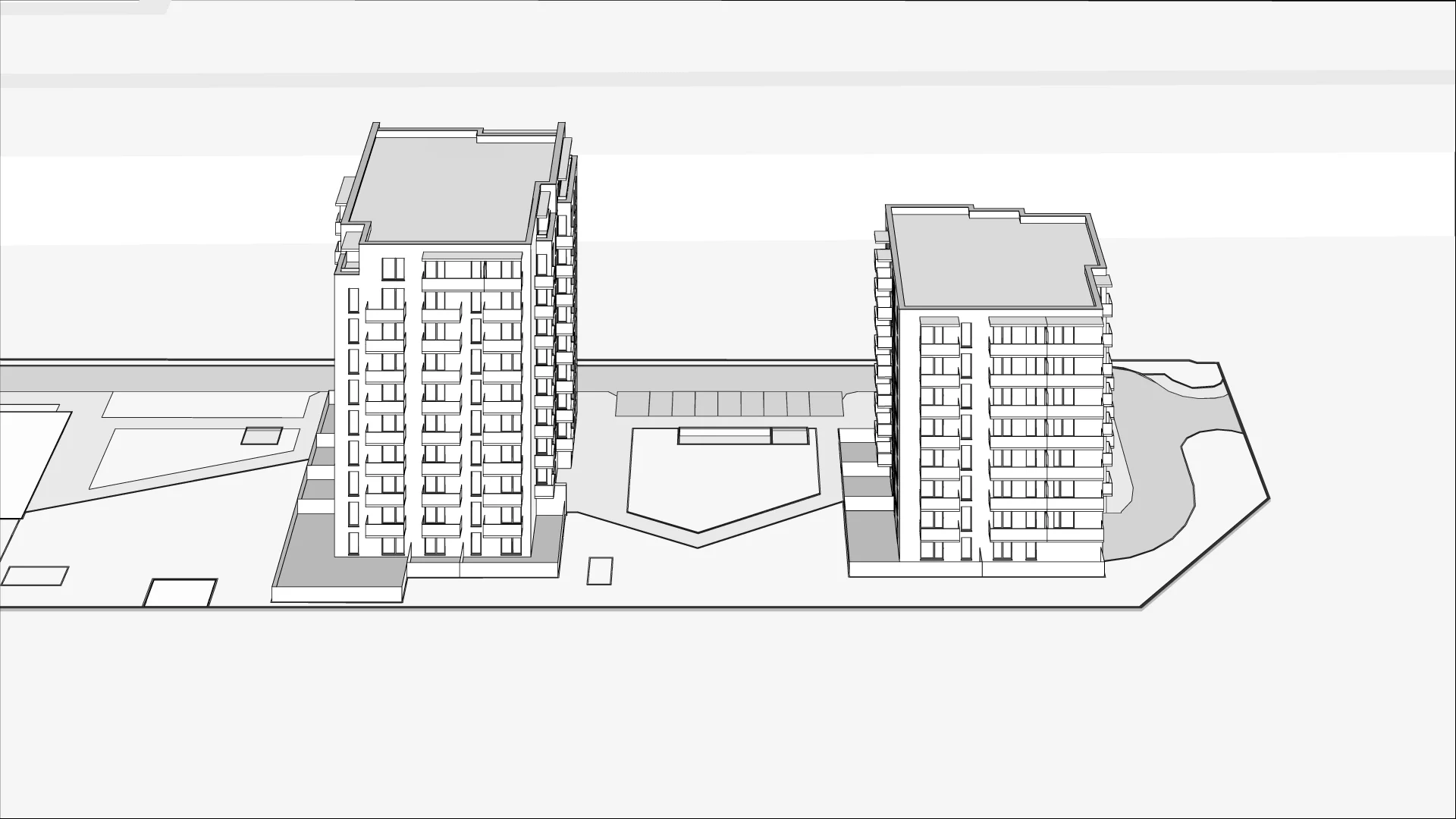 Wirtualna makieta 3D inwestycji Apartamenty Widok