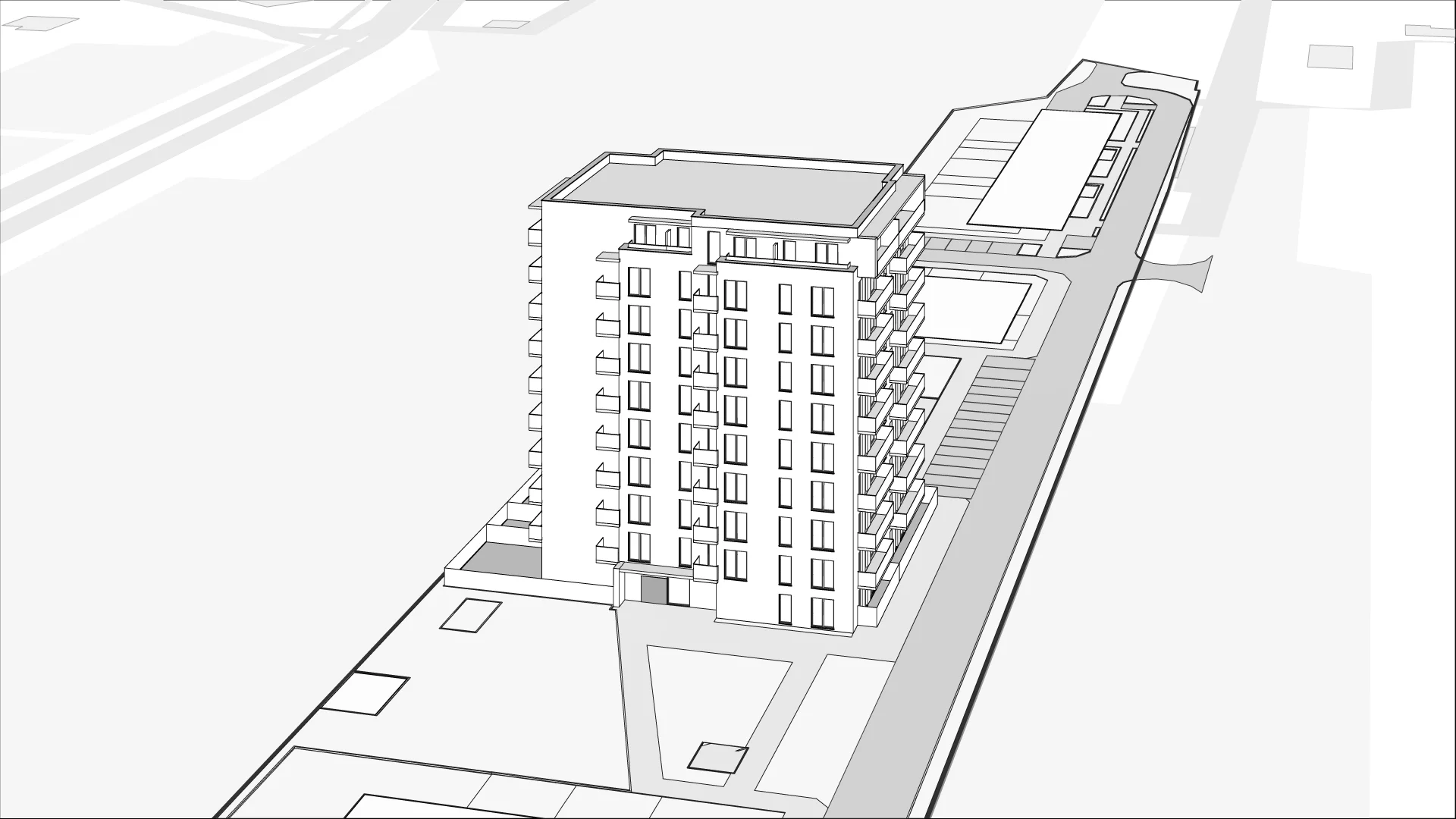 Wirtualna makieta 3D mieszkania 36.47 m², C.5.50