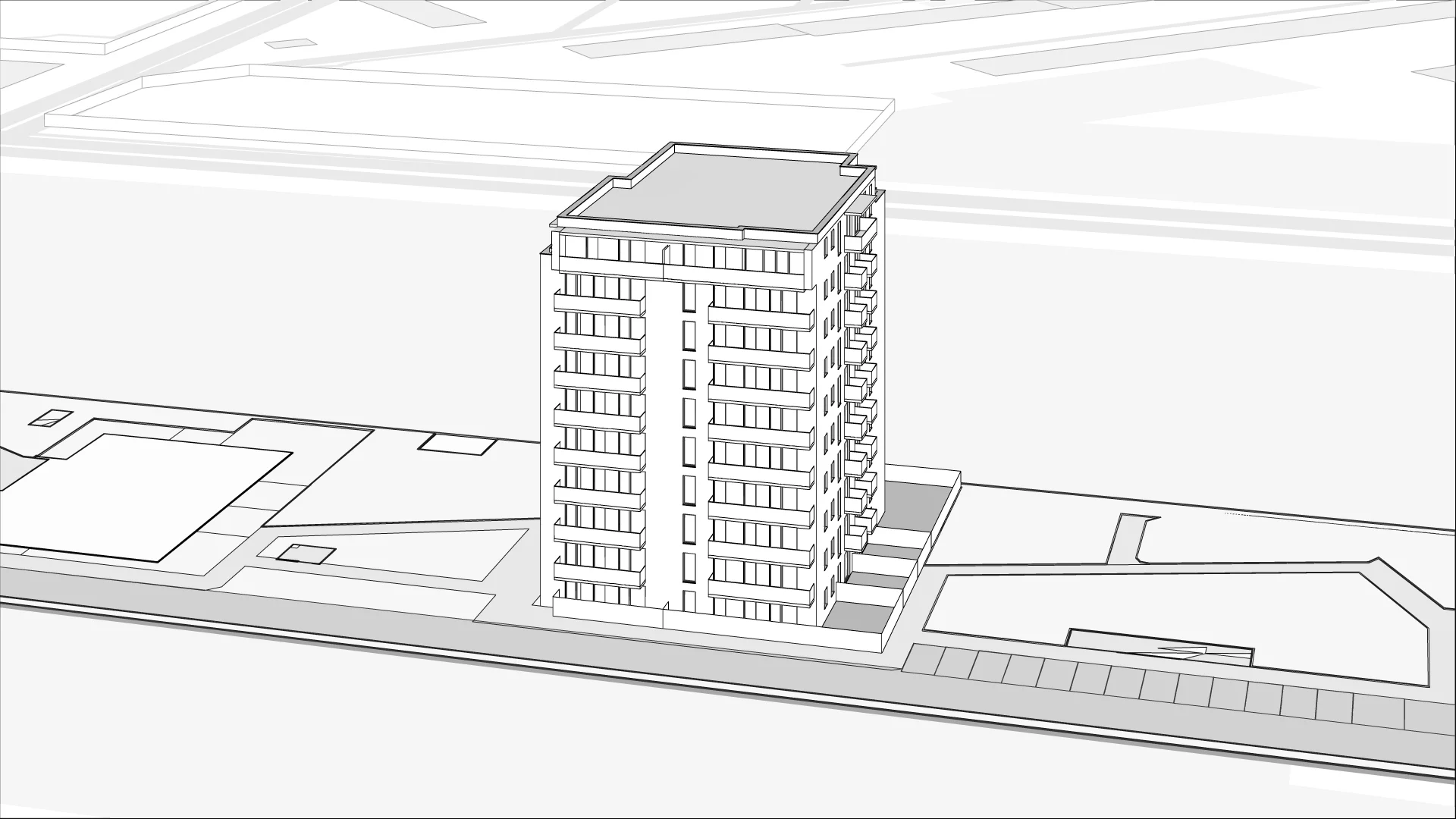 Wirtualna makieta 3D mieszkania 56.21 m², C.9.86