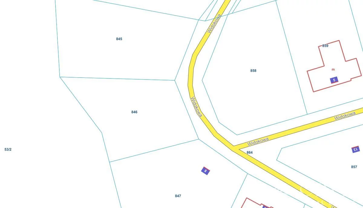 Działka 918,00 m², oferta nr , OR017145, Kolbudy, Widokowa