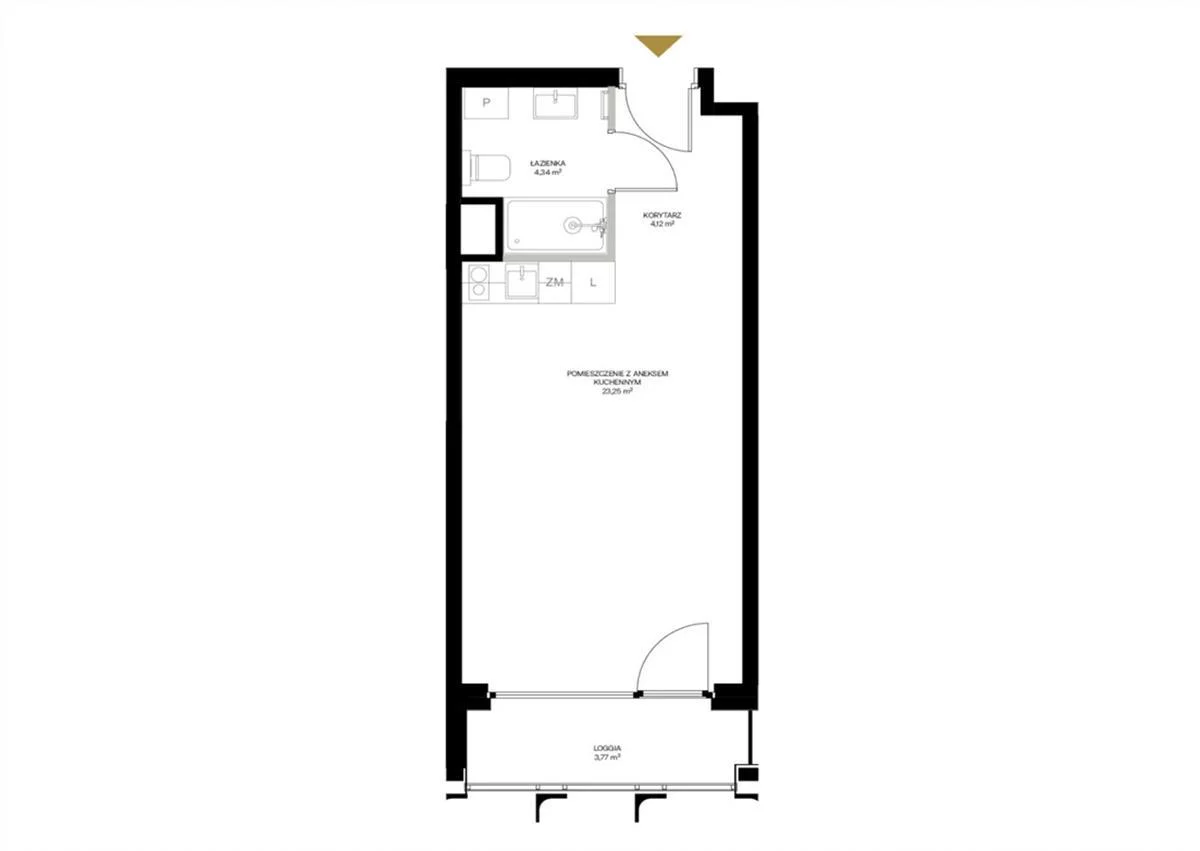 Lokal użytkowy 31,71 m², oferta nr , OR017017, Gdynia, Orłowo, Orłowo, Aleja Zwycięstwa