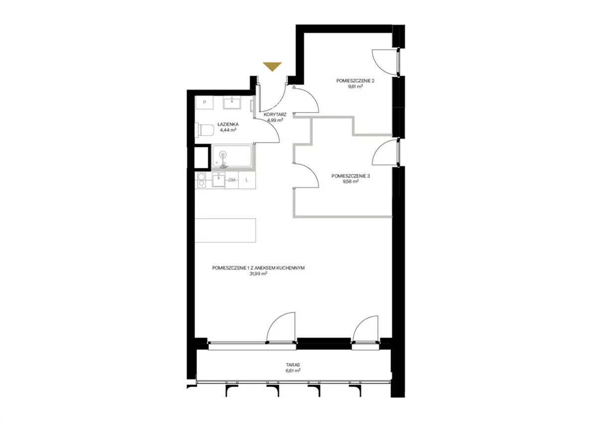Lokal użytkowy 60,61 m², oferta nr , OR017015, Gdynia, Orłowo, Orłowo, Aleja Zwycięstwa