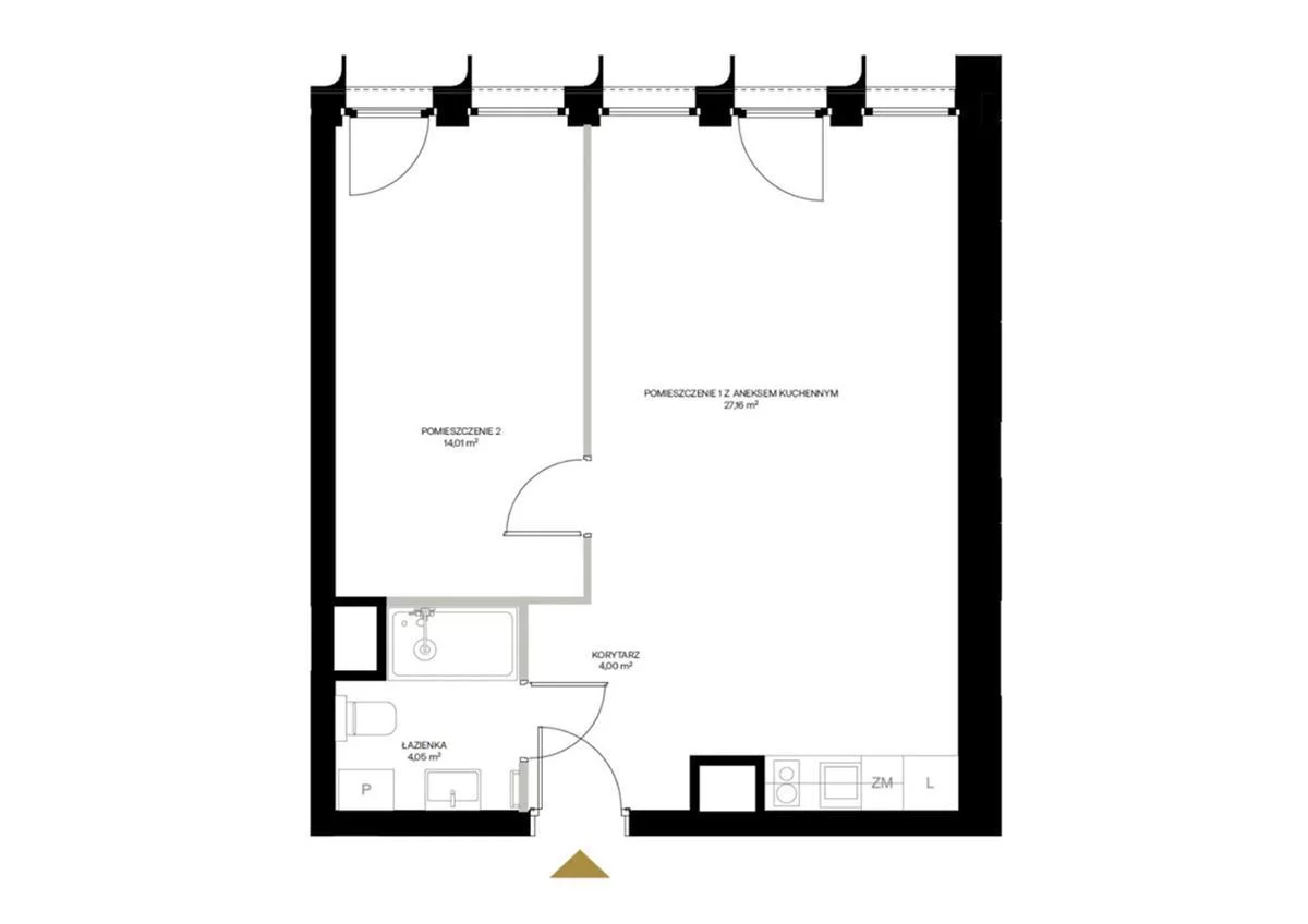Lokal użytkowy 49,22 m², oferta nr , OR017033, Gdynia, Orłowo, Orłowo, Aleja Zwycięstwa