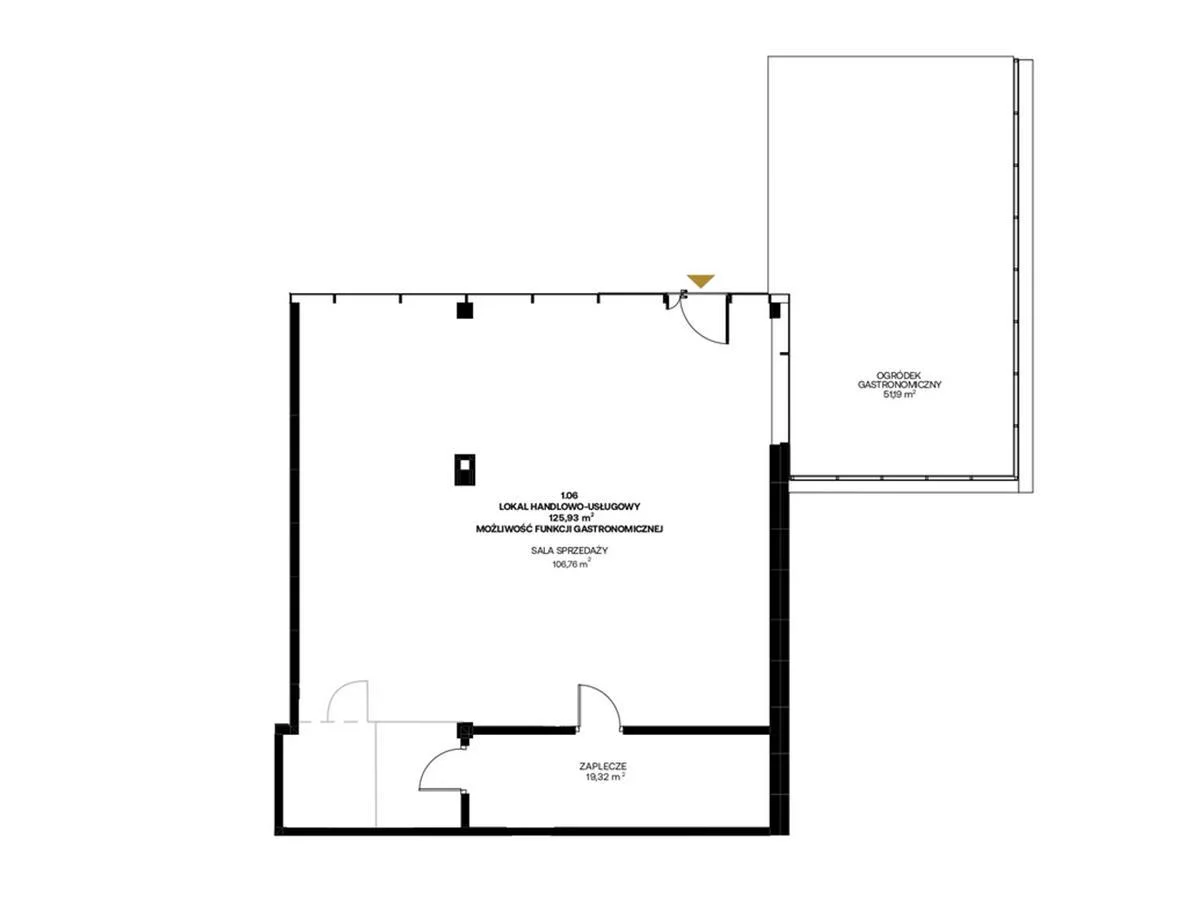 Lokal gastronomiczny 125,93 m², oferta nr , OR017032, Gdynia, Orłowo, Orłowo, Aleja Zwycięstwa