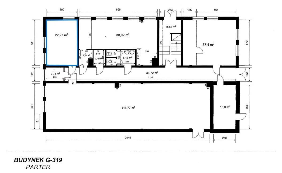 Biuro 22,27 m², oferta nr , OR017131, Gdynia, Grabówek, Grabówek, Budowniczych