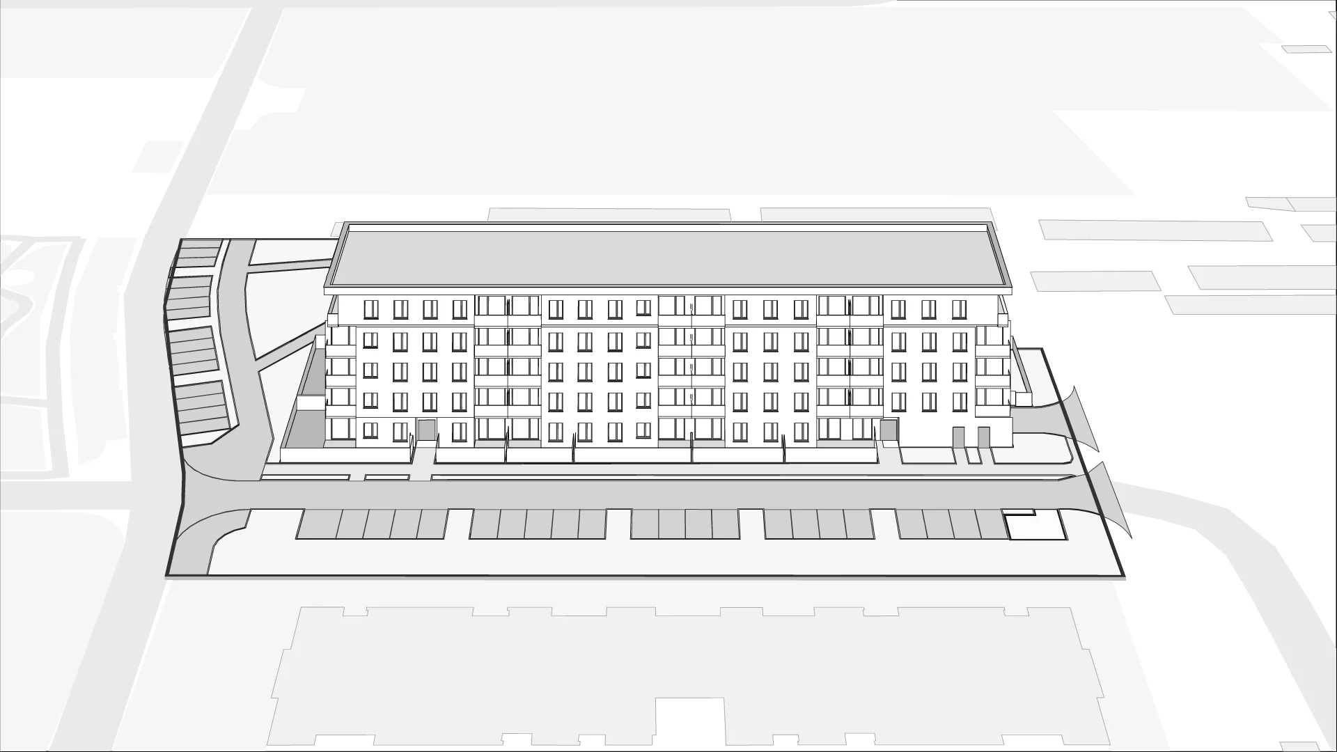 Wirtualna makieta 3D inwestycji Pod Klonami 11