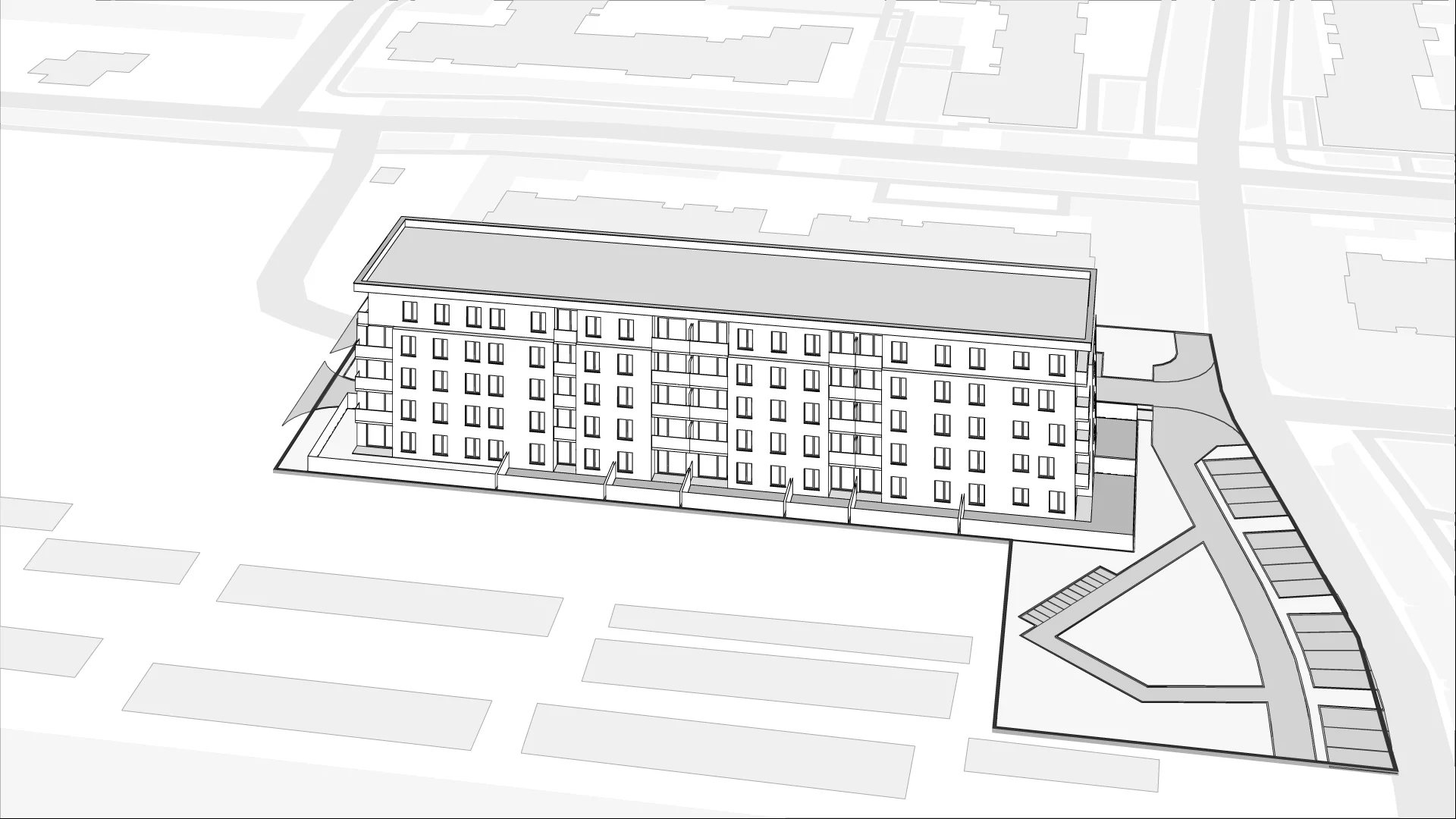 Wirtualna makieta 3D mieszkania 54.03 m², 39