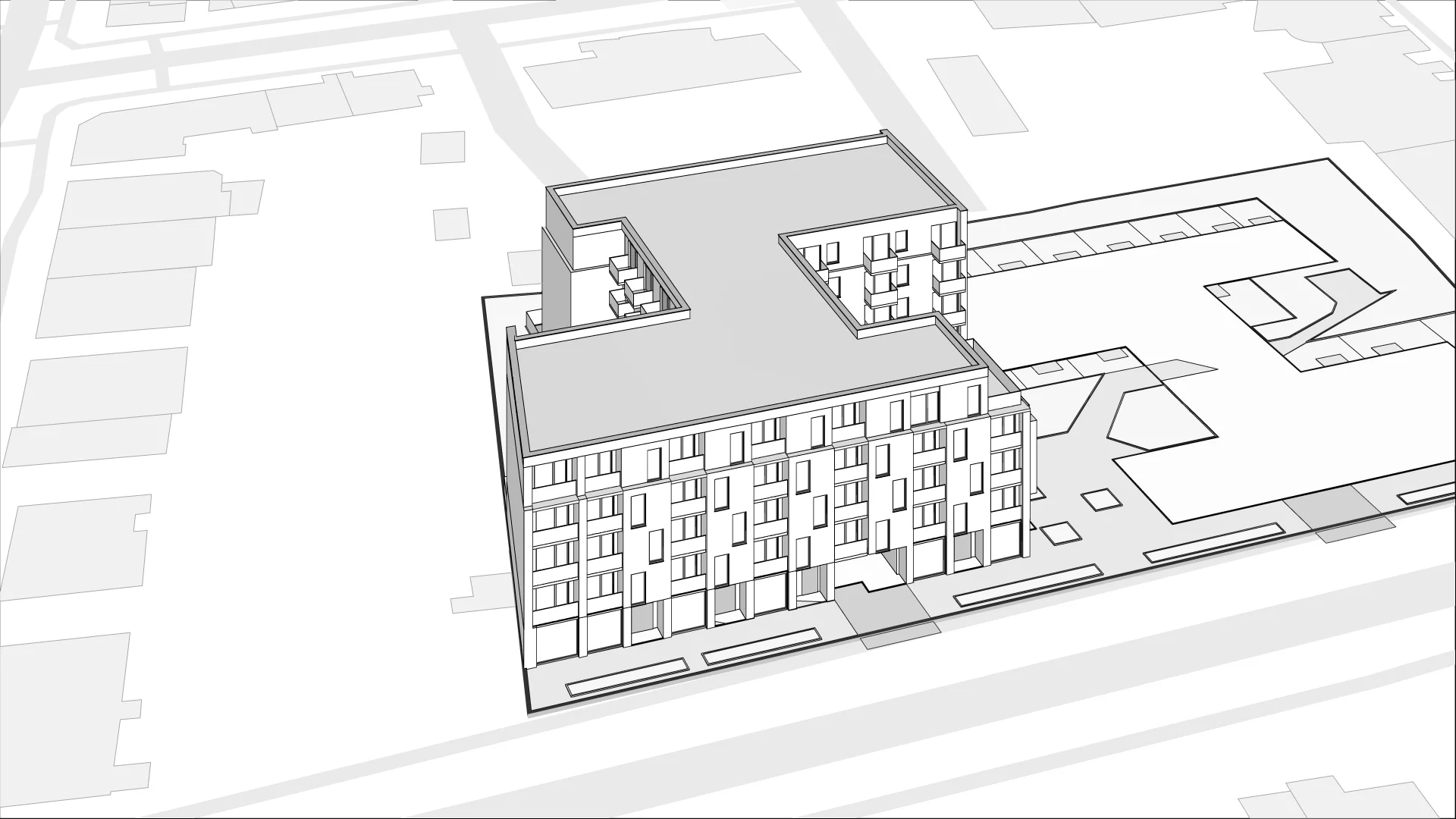 Wirtualna makieta 3D mieszkania 68.24 m², B.1.66