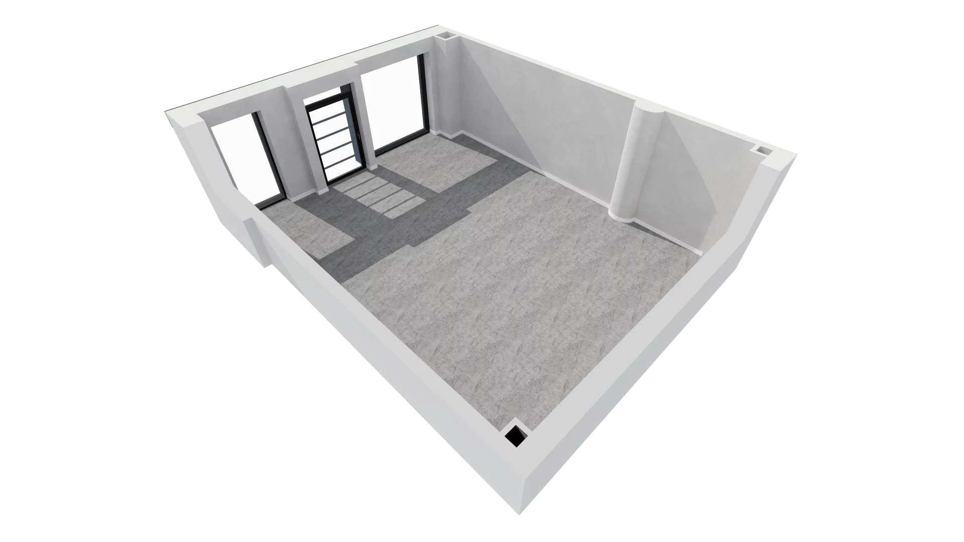 Lokal użytkowy 49,83 m², oferta nr CD/7, DOKI Living -  lokale usługowe, Gdańsk, Śródmieście, ul. Aleja Doki