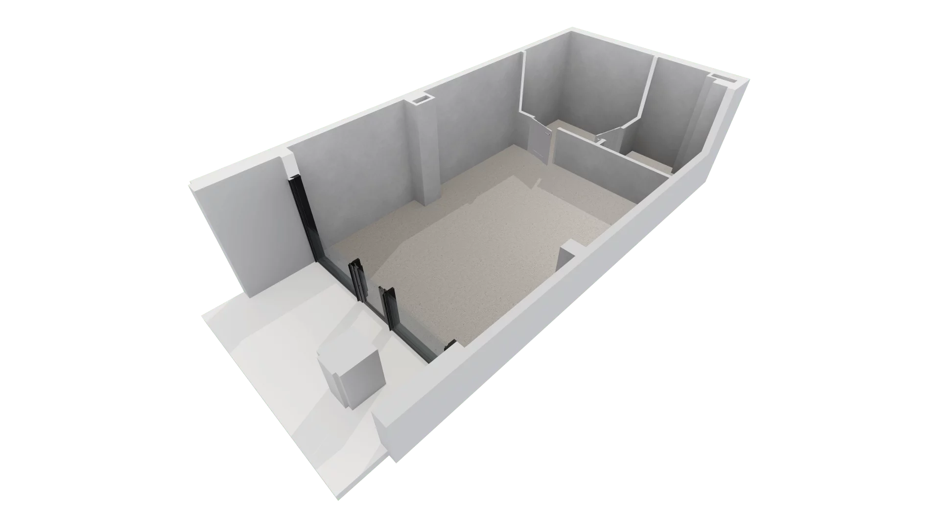 Lokal użytkowy 50,78 m², oferta nr G/U9, DOKI Living -  lokale usługowe, Gdańsk, Śródmieście, ul. Aleja Doki