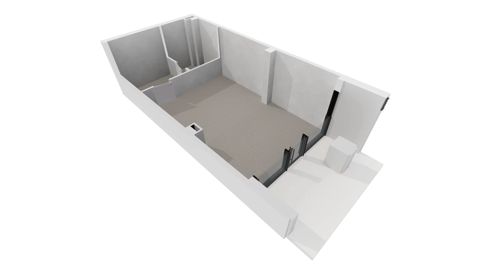 Lokal użytkowy 50,78 m², oferta nr G/U9, DOKI Living -  lokale usługowe, Gdańsk, Śródmieście, ul. Aleja Doki