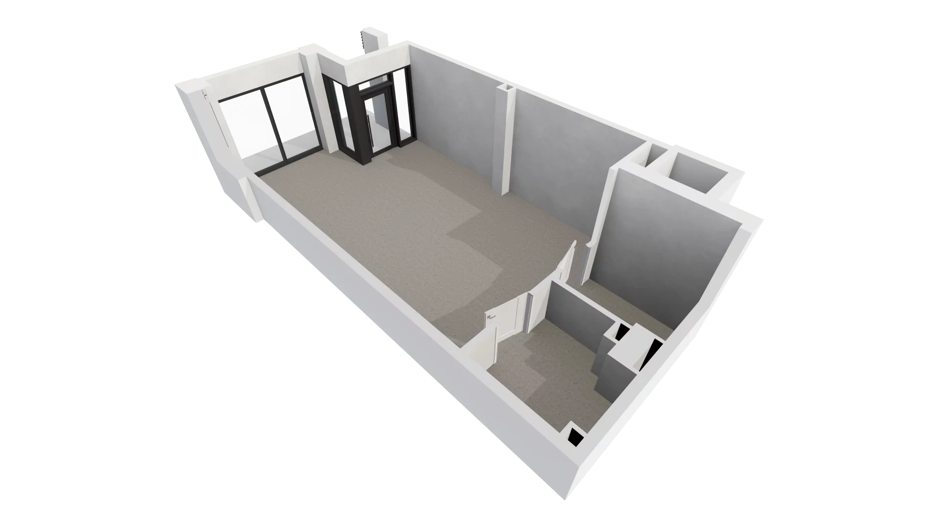 Lokal użytkowy 52,24 m², oferta nr G/U10, DOKI Living -  lokale usługowe, Gdańsk, Śródmieście, ul. Aleja Doki