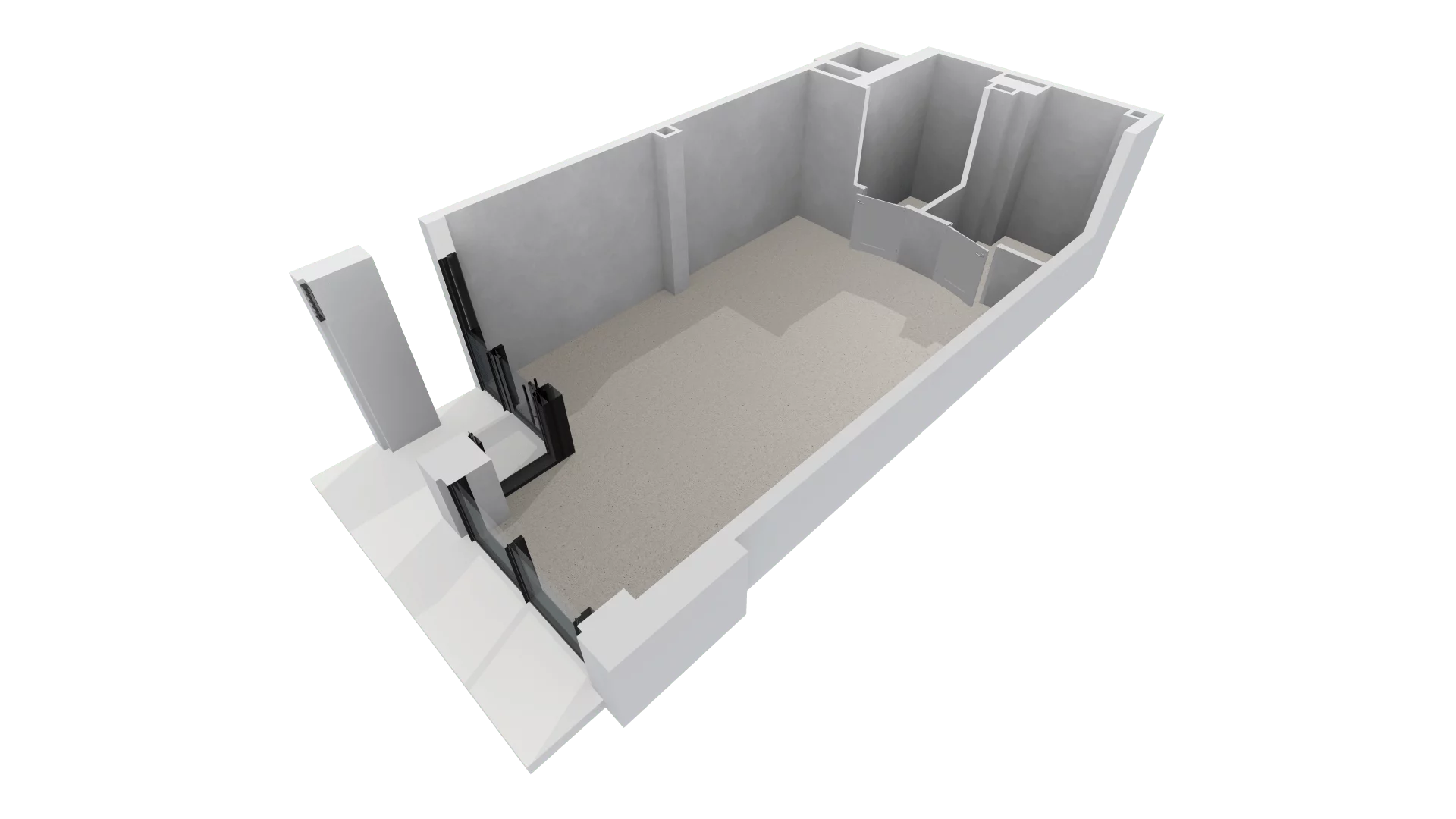 Lokal użytkowy 52,24 m², oferta nr G/U10, DOKI Living -  lokale usługowe, Gdańsk, Śródmieście, ul. Aleja Doki