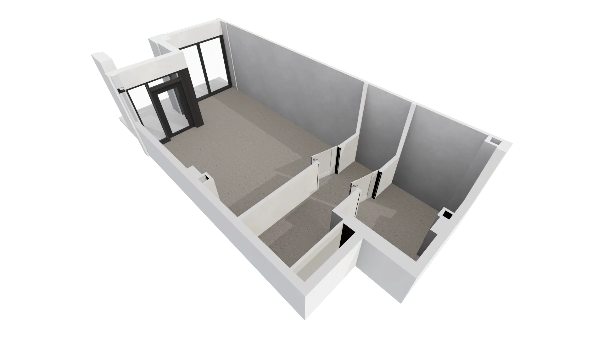 Lokal użytkowy 43,94 m², oferta nr G/U11, DOKI Living -  lokale usługowe, Gdańsk, Śródmieście, ul. Aleja Doki