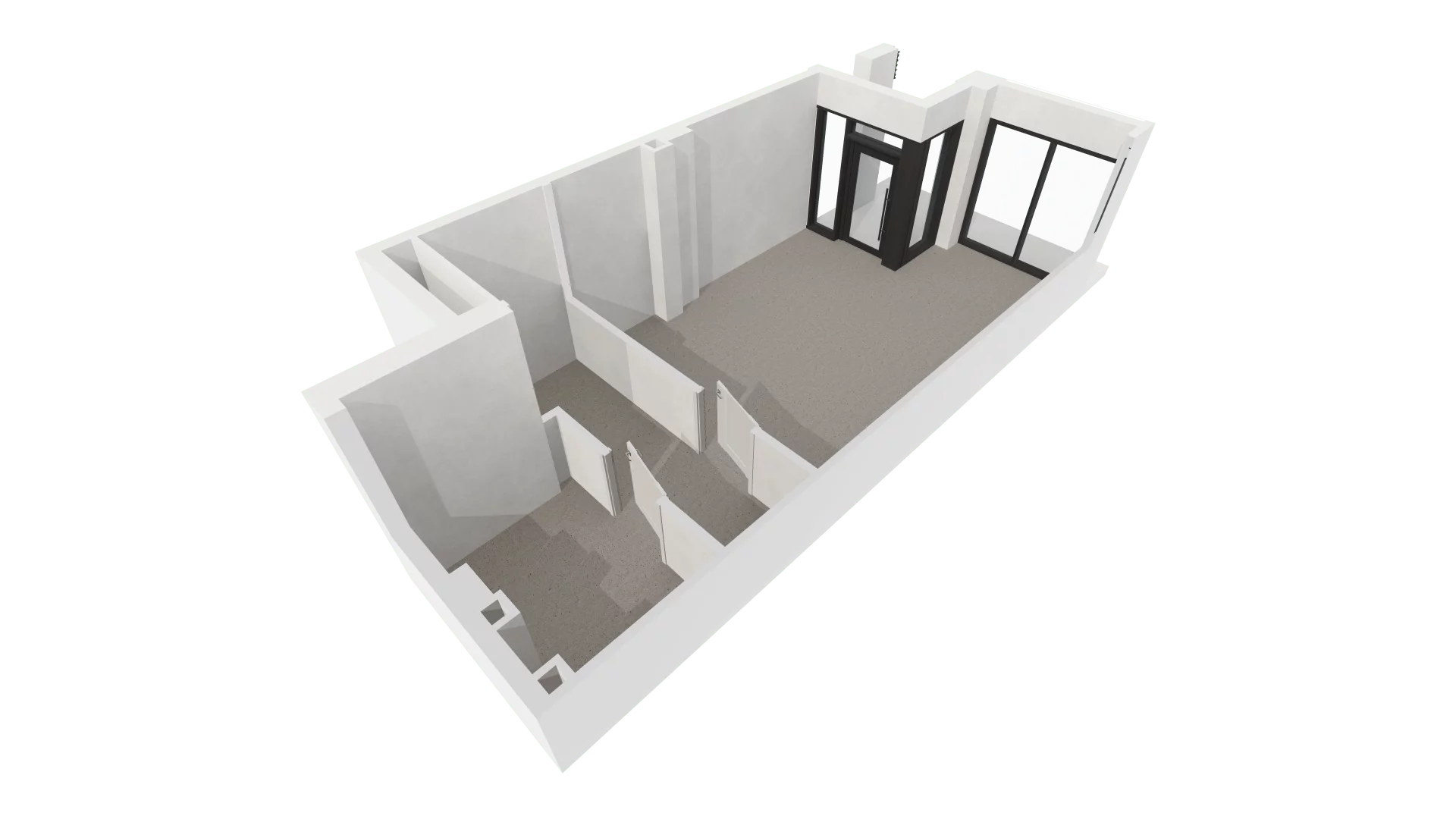 Lokal użytkowy 43,94 m², oferta nr G/U11, DOKI Living -  lokale usługowe, Gdańsk, Śródmieście, ul. Aleja Doki