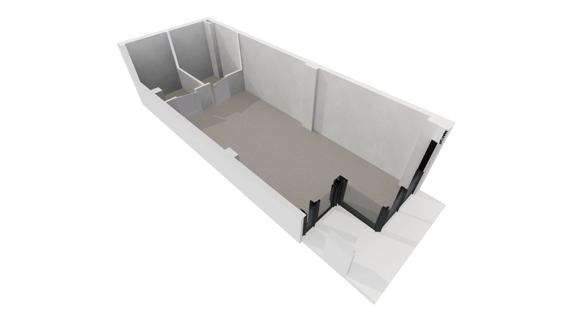 Lokal użytkowy 48,64 m², oferta nr G/U12, DOKI Living -  lokale usługowe, Gdańsk, Śródmieście, ul. Aleja Doki