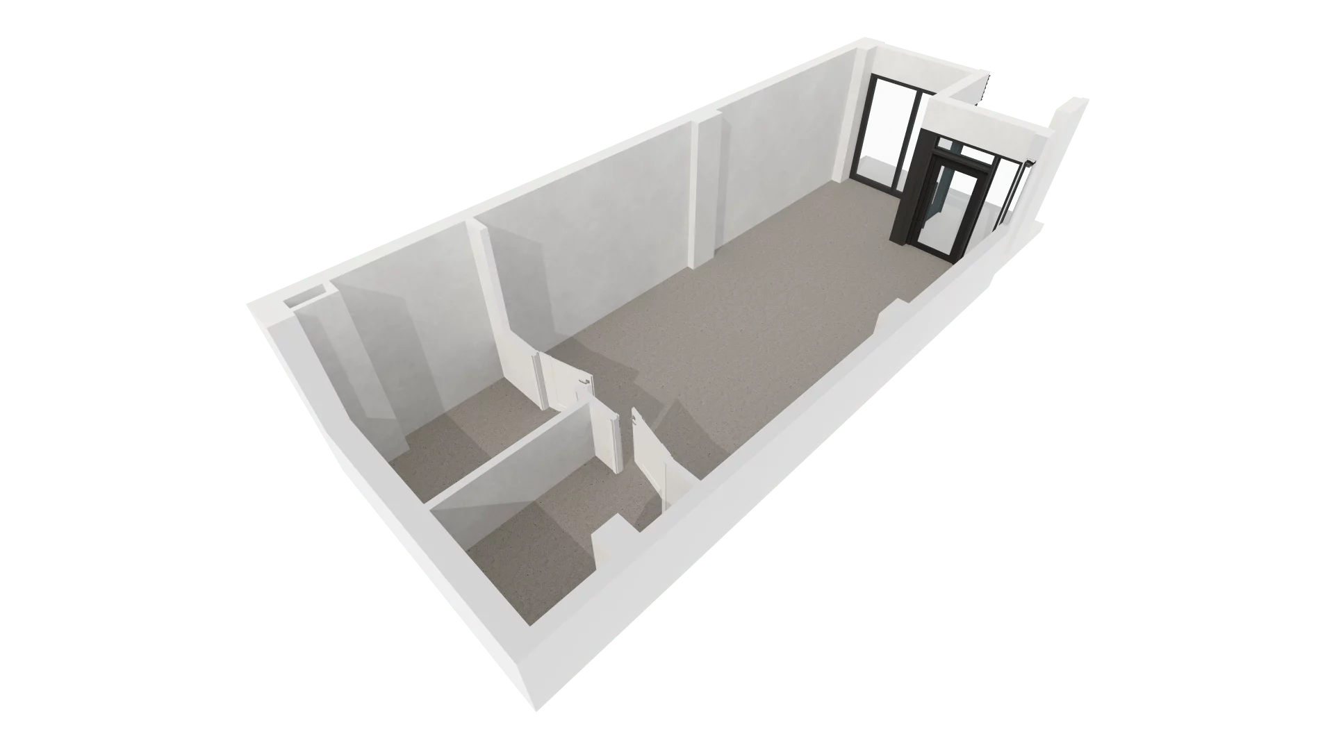 Lokal użytkowy 48,64 m², oferta nr G/U12, DOKI Living -  lokale usługowe, Gdańsk, Śródmieście, ul. Aleja Doki