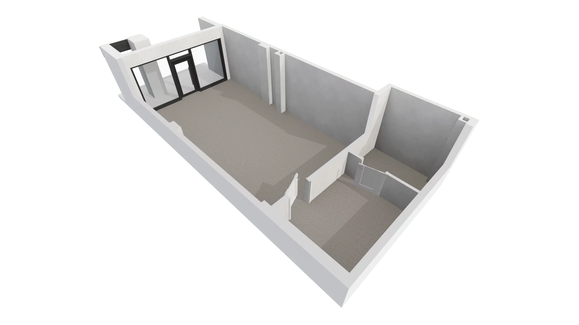 Lokal użytkowy 64,17 m², oferta nr G/U16, DOKI Living -  lokale usługowe, Gdańsk, Śródmieście, ul. Aleja Doki