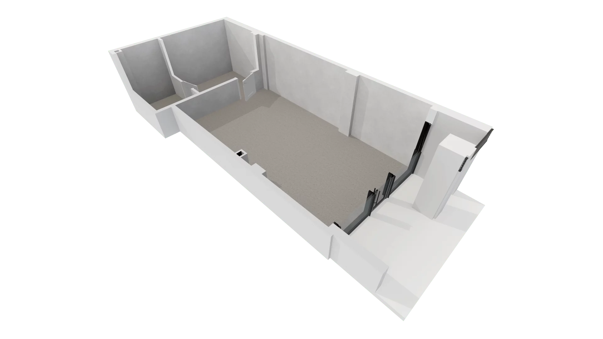 Lokal użytkowy 64,17 m², oferta nr G/U16, DOKI Living -  lokale usługowe, Gdańsk, Śródmieście, ul. Aleja Doki