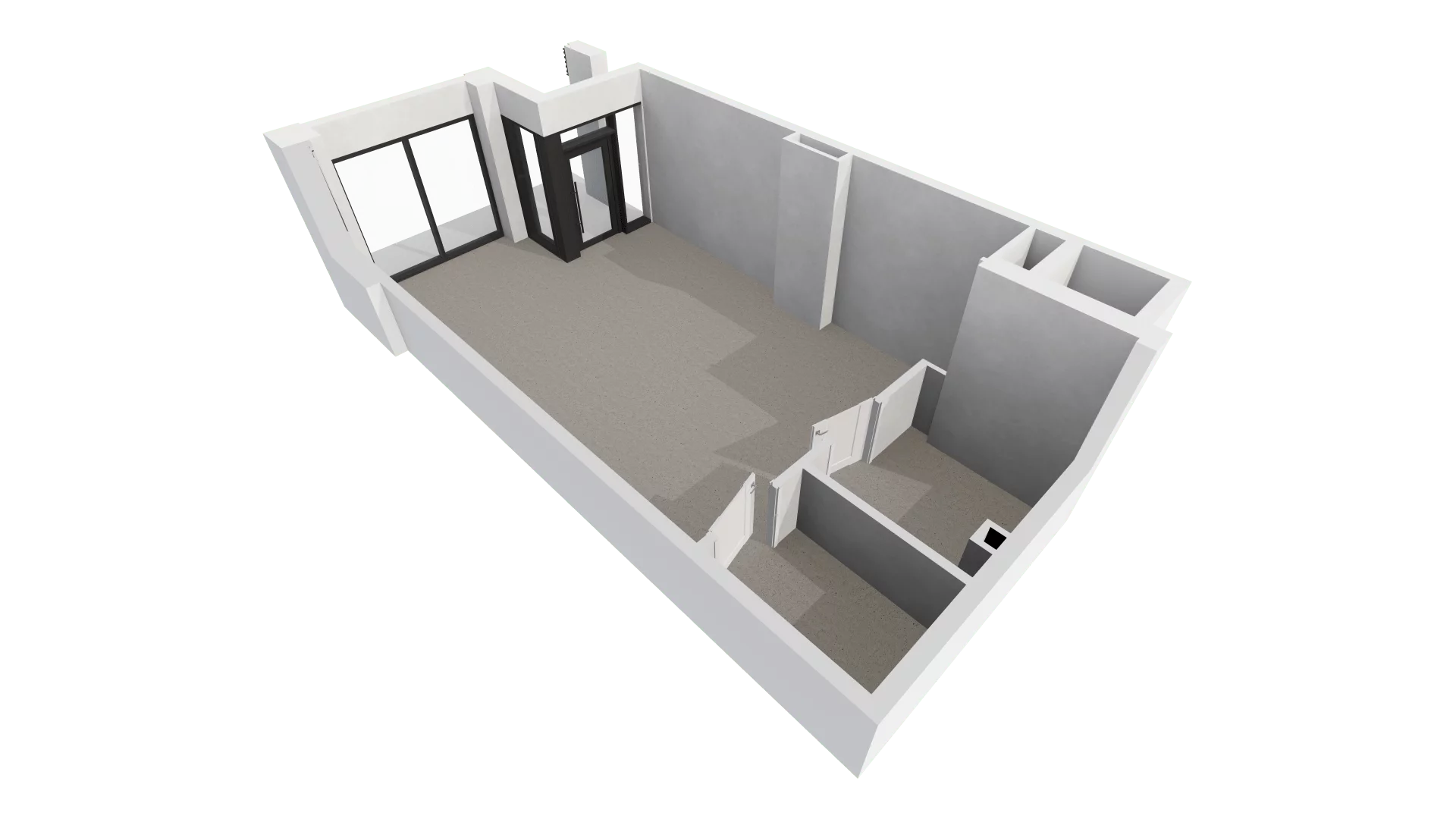 Lokal użytkowy 50,33 m², oferta nr G/U17, DOKI Living -  lokale usługowe, Gdańsk, Śródmieście, ul. Aleja Doki