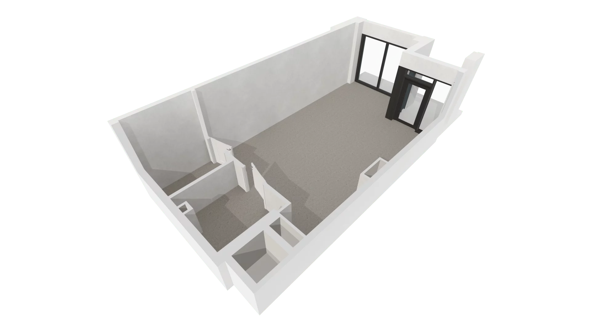 Lokal użytkowy 50,33 m², oferta nr G/U17, DOKI Living -  lokale usługowe, Gdańsk, Śródmieście, ul. Aleja Doki