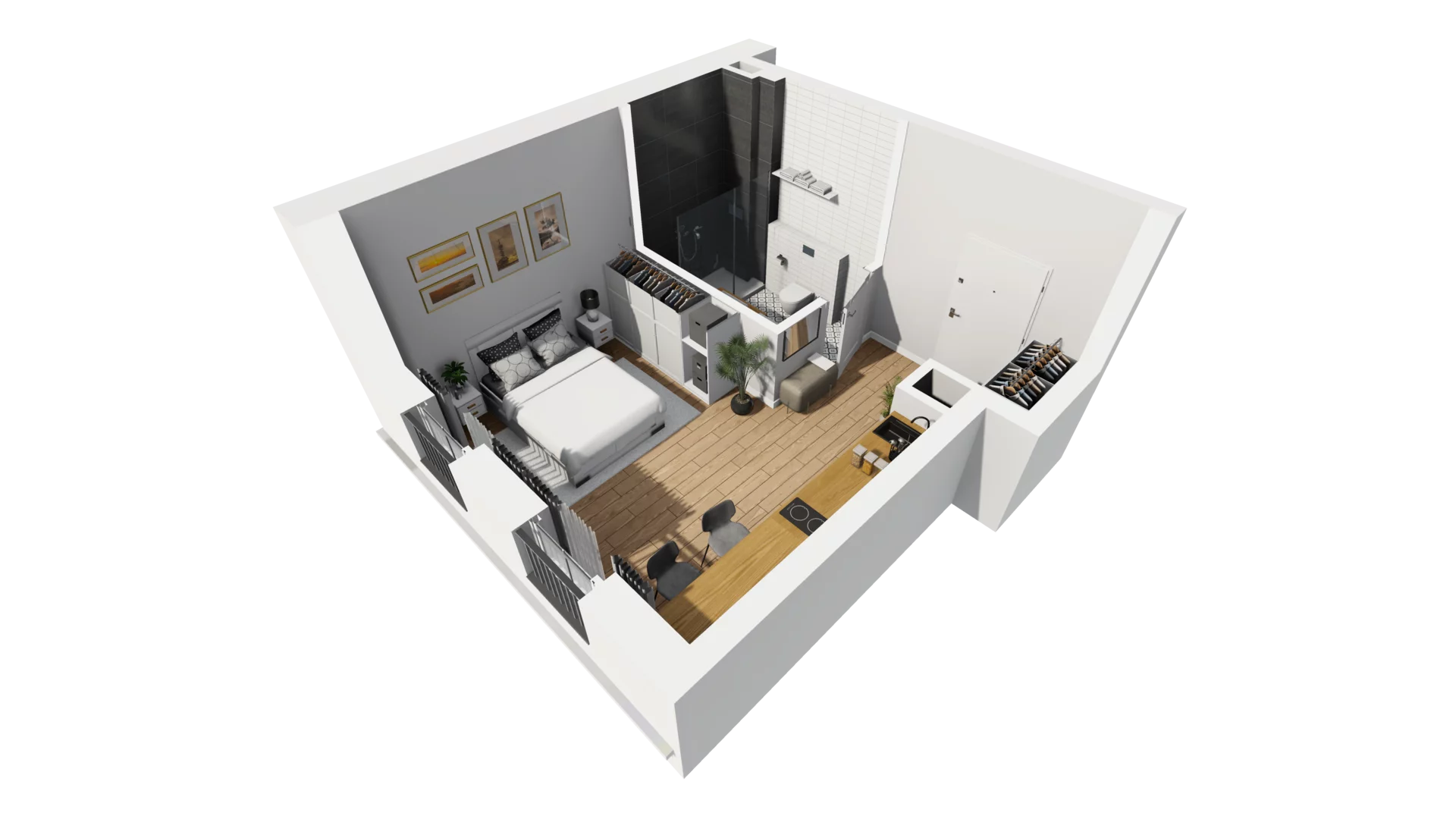 Lokal użytkowy 24,80 m², oferta nr B/8, Jaskółcza - lokale usługowe, Gdańsk, Śródmieście, Dolne Miasto, ul. Jaskółcza