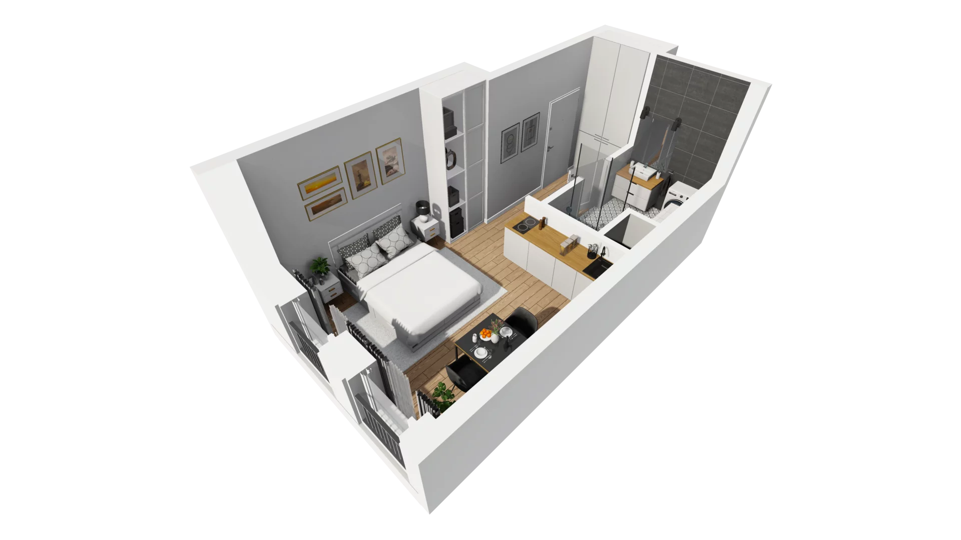 Lokal użytkowy 22,79 m², oferta nr B/12, Jaskółcza - lokale usługowe, Gdańsk, Śródmieście, Dolne Miasto, ul. Jaskółcza