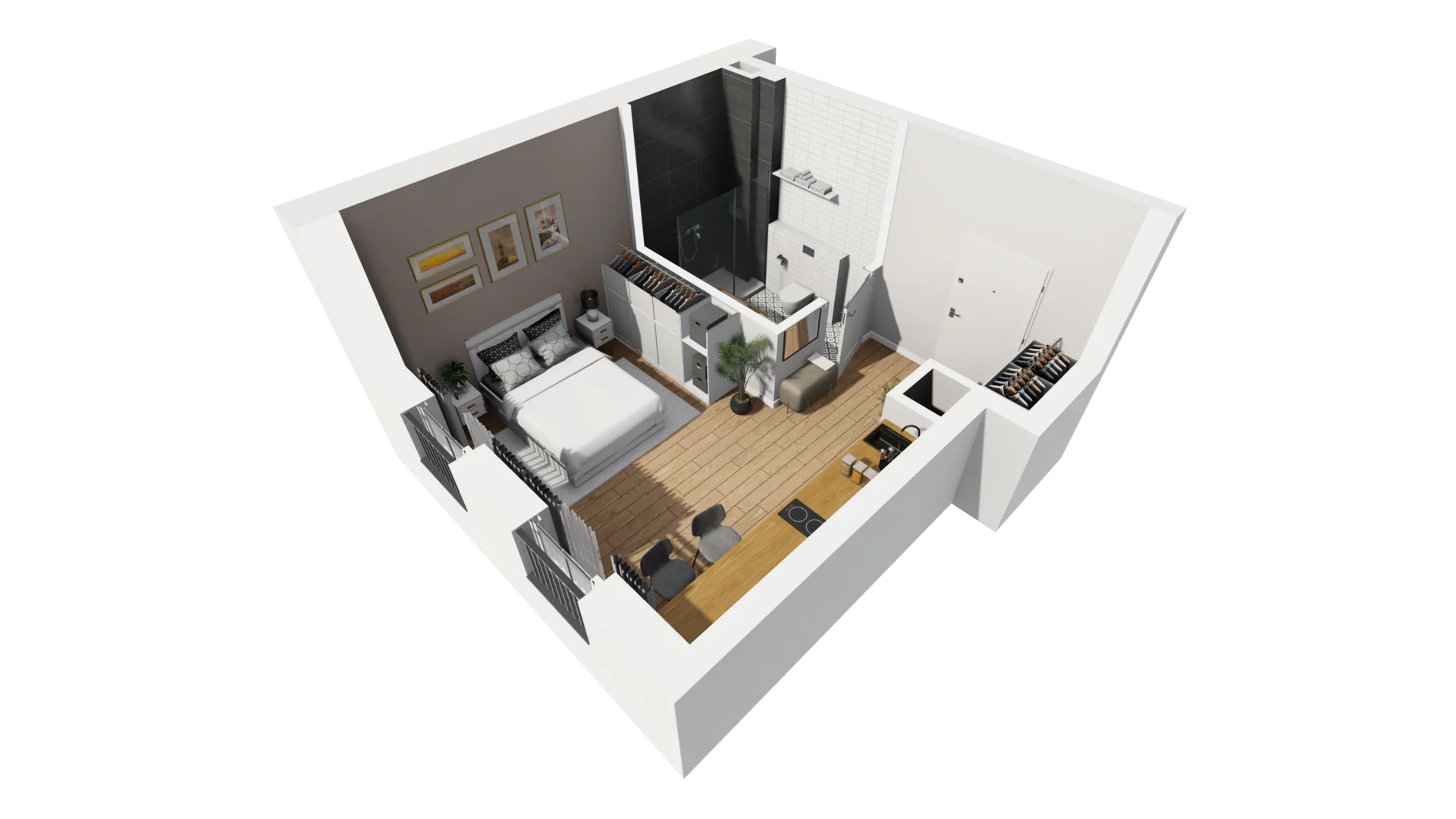 Lokal użytkowy 24,70 m², oferta nr B/13, Jaskółcza - lokale usługowe, Gdańsk, Śródmieście, Dolne Miasto, ul. Jaskółcza