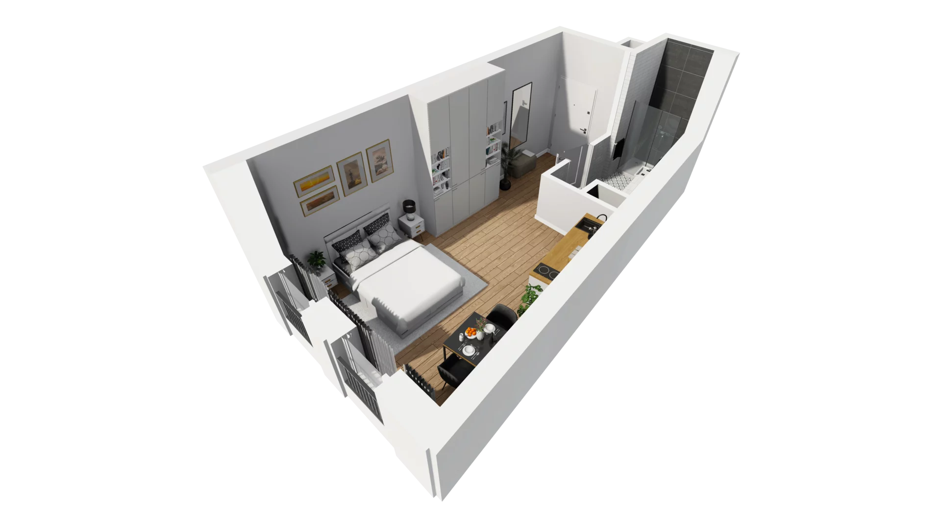 Lokal użytkowy 26,25 m², oferta nr B/16, Jaskółcza - lokale usługowe, Gdańsk, Śródmieście, Dolne Miasto, ul. Jaskółcza