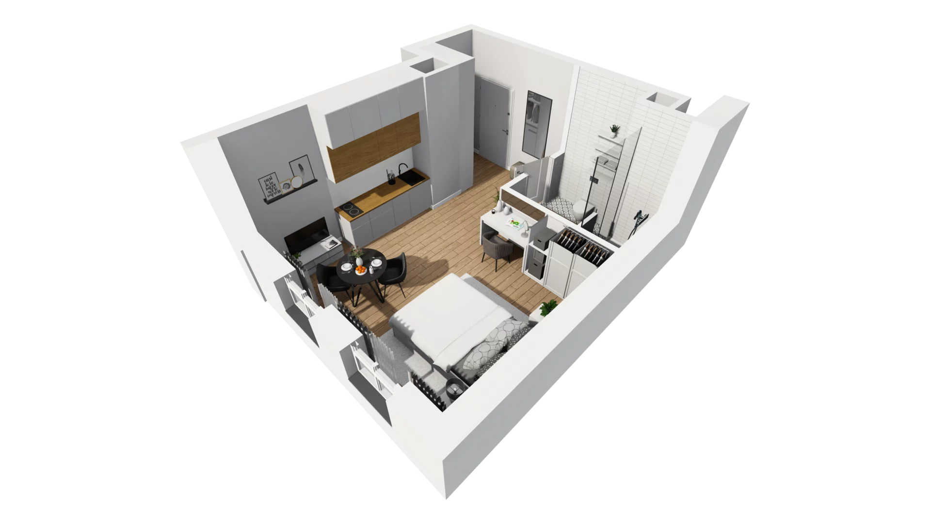 Lokal użytkowy 28,86 m², oferta nr B/19, Jaskółcza - lokale usługowe, Gdańsk, Śródmieście, Dolne Miasto, ul. Jaskółcza