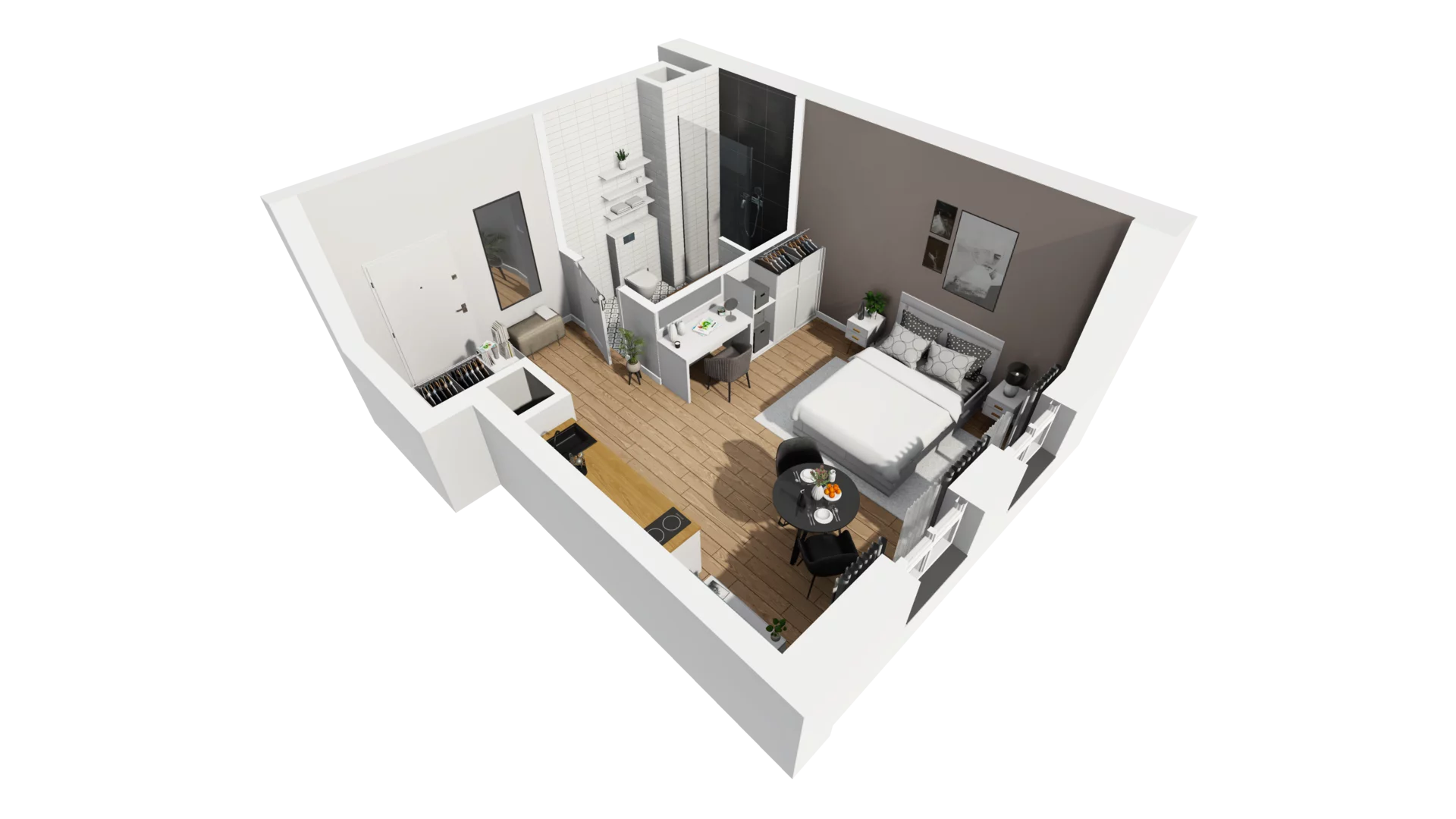 Lokal użytkowy 28,86 m², oferta nr B/19, Jaskółcza - lokale usługowe, Gdańsk, Śródmieście, Dolne Miasto, ul. Jaskółcza